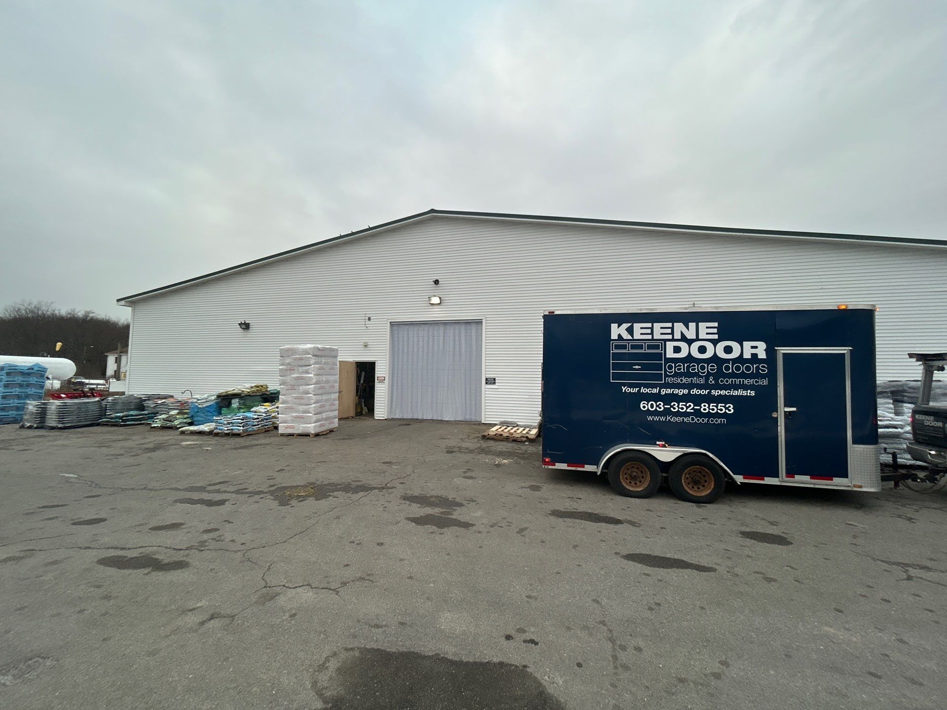 Door Installation using Raynor Energy Core Garage Door by Keene Door