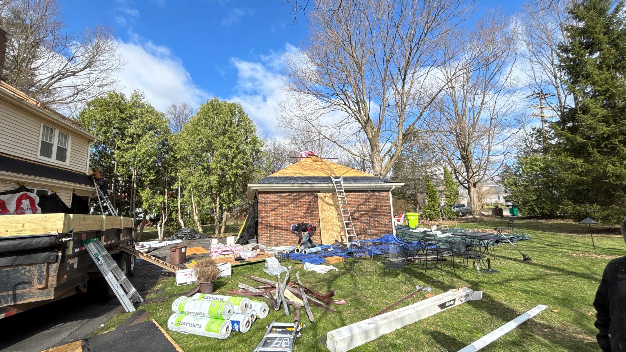 Roof Replacement using Owens Corning Summer Harvest by 180 Contractors