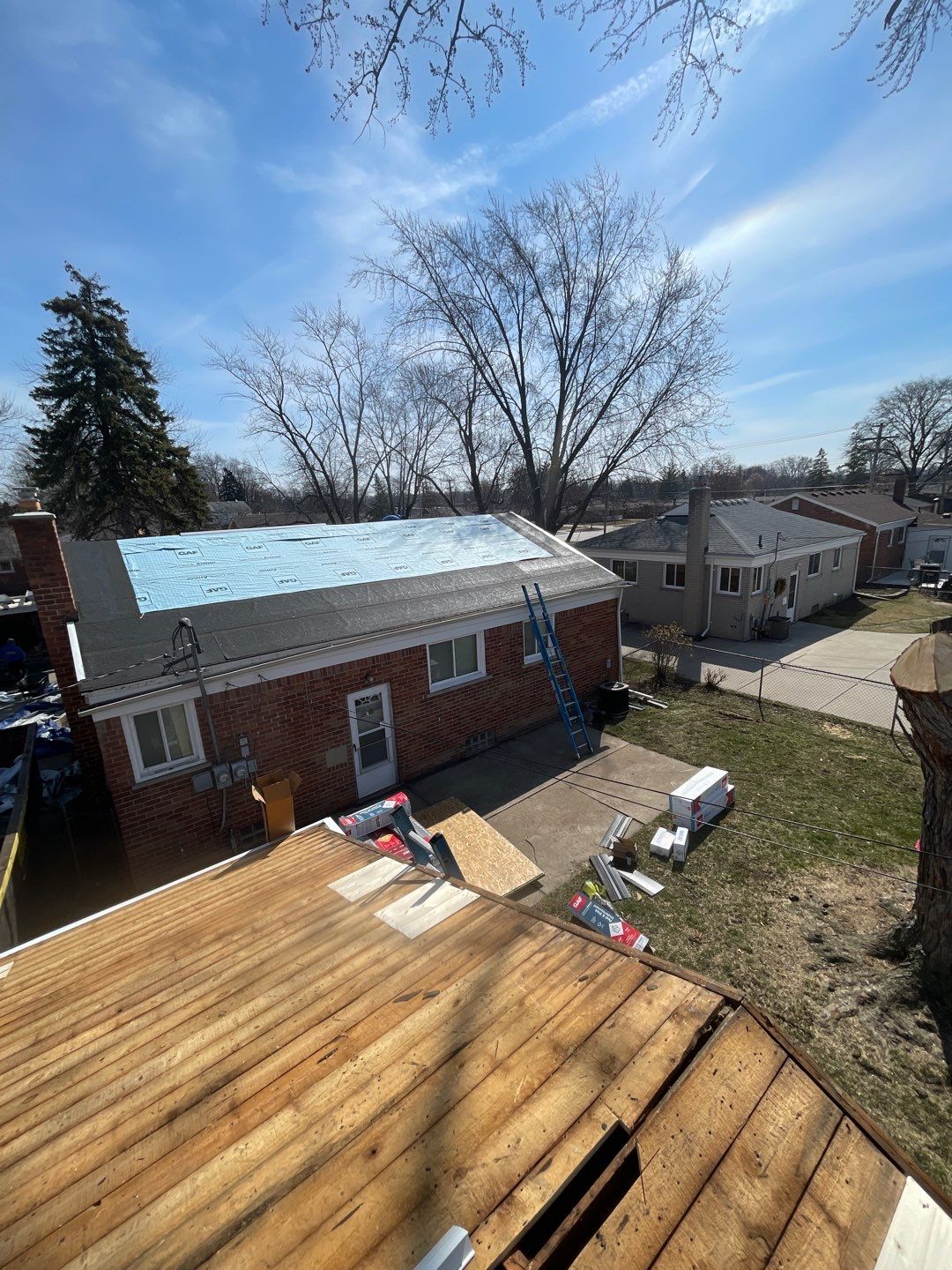 Roof Replacement using Replace Shingles on Residential roof by Smart Roof