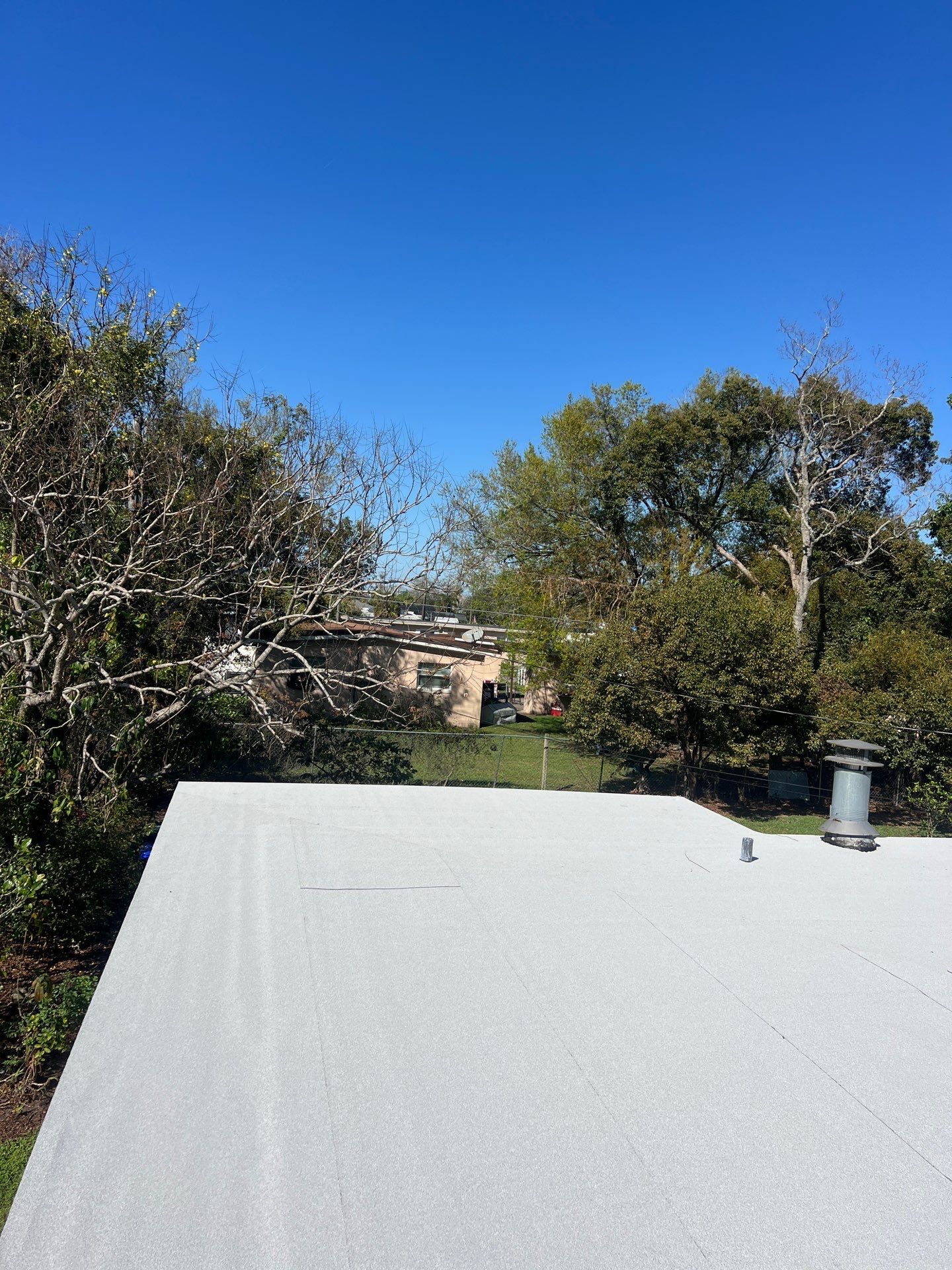 Flat Roof Replacement by Pinnacle Roofing Group