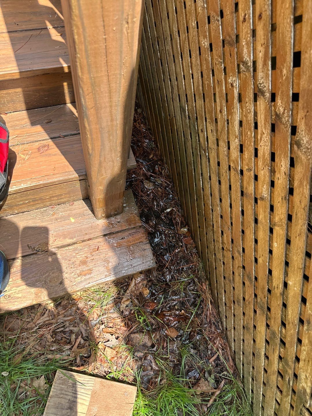 Weathered Deck using Wood Sealant by DuraSeal