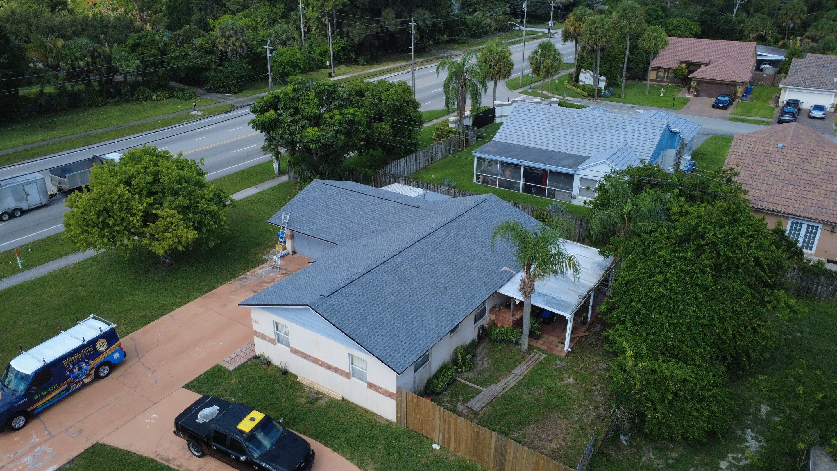 Residential Roofing Installation using GAF by BLUES BROTHERS ROOFING