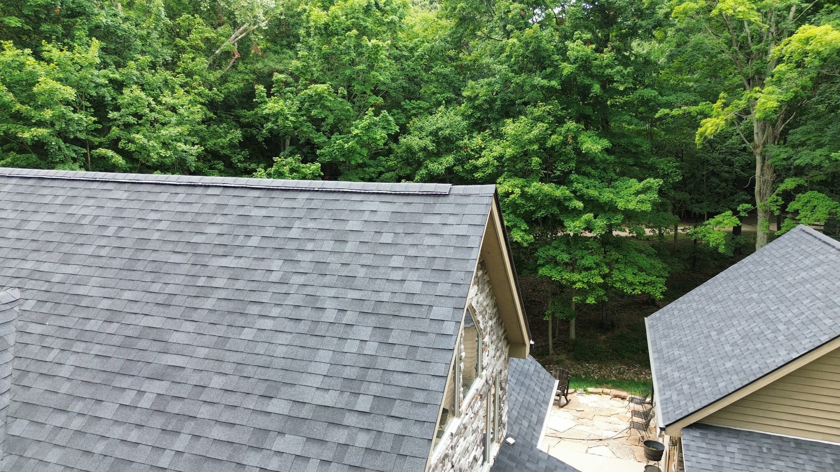 Residential Roofing Installation using Duration Series Shingles - Onyx Black by RoofX 