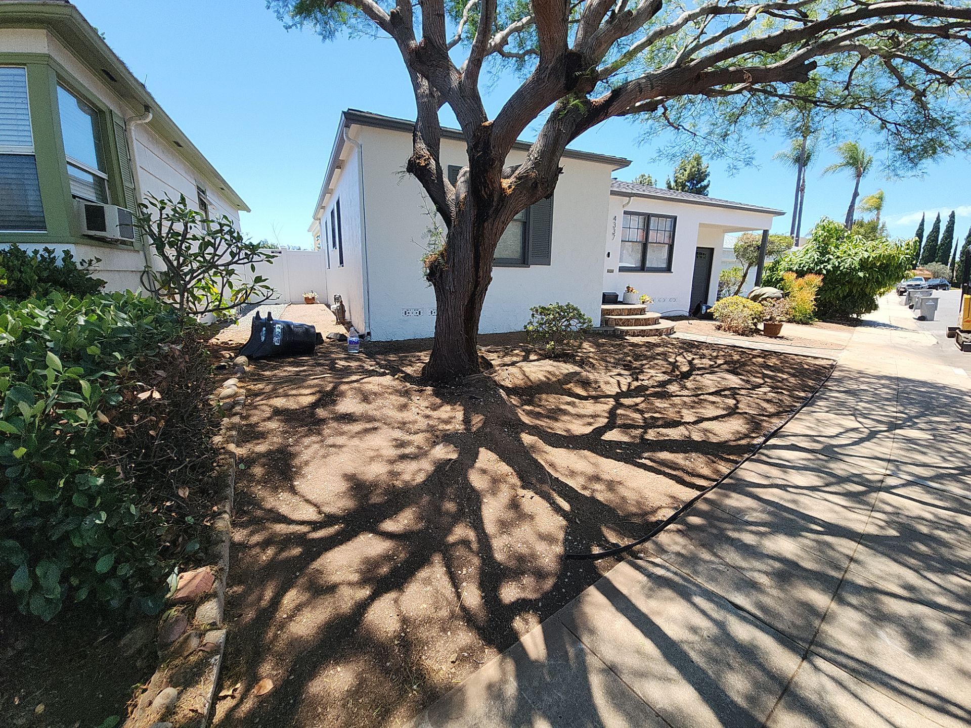 Xeriscape Transformation with River Rock and Irrigation in San Diego by Yard Techs