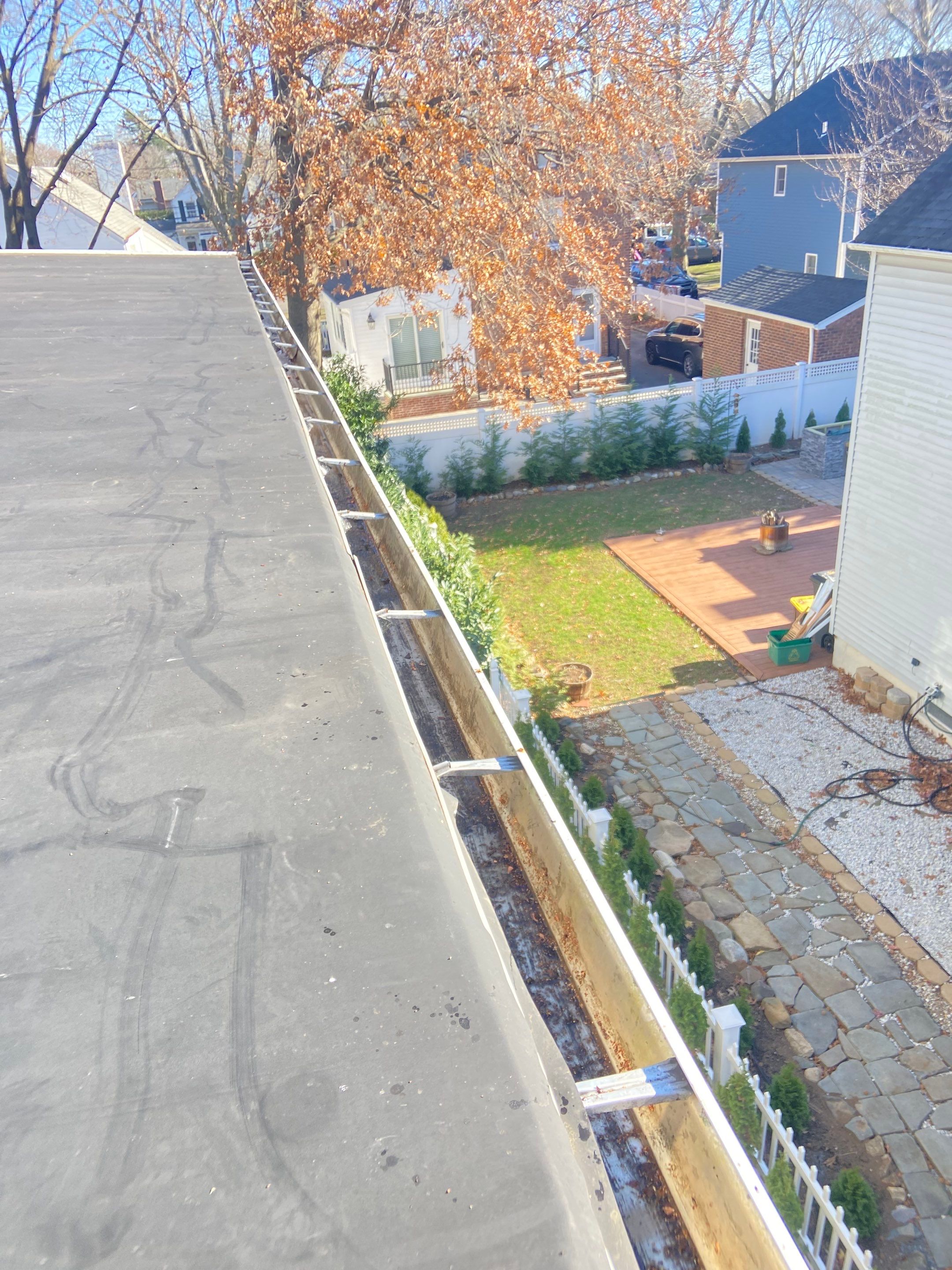 Gutters Clogged with Itchy balls by Above All Gutters