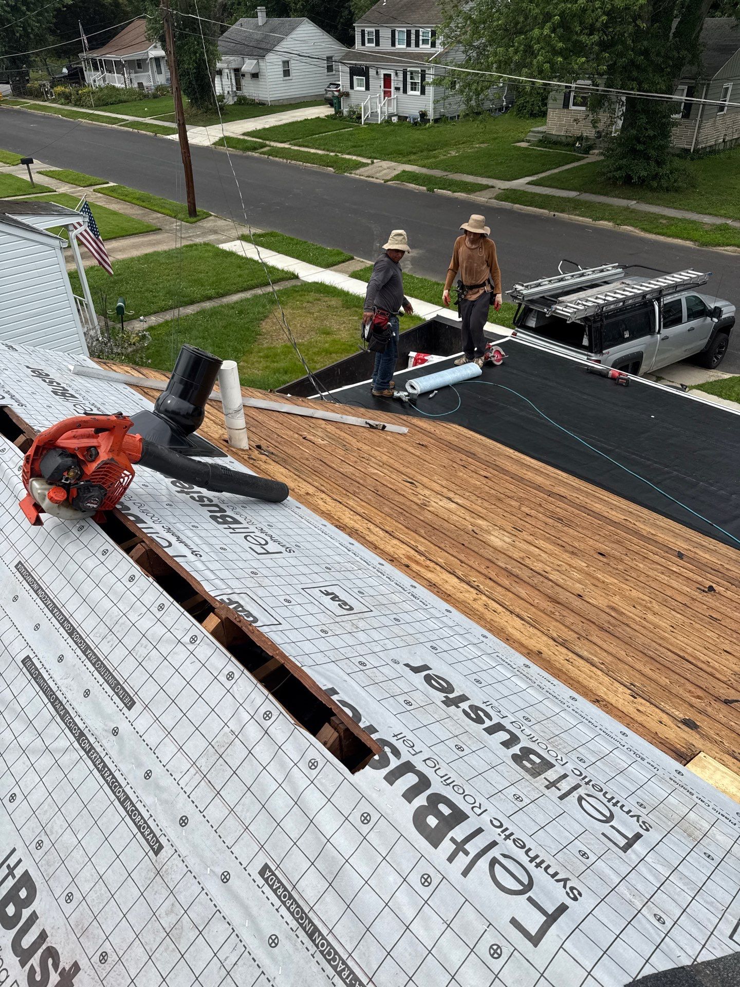 Residential Roofing Installation using GAF Timberline HDZ by Matter Roofing & Construction