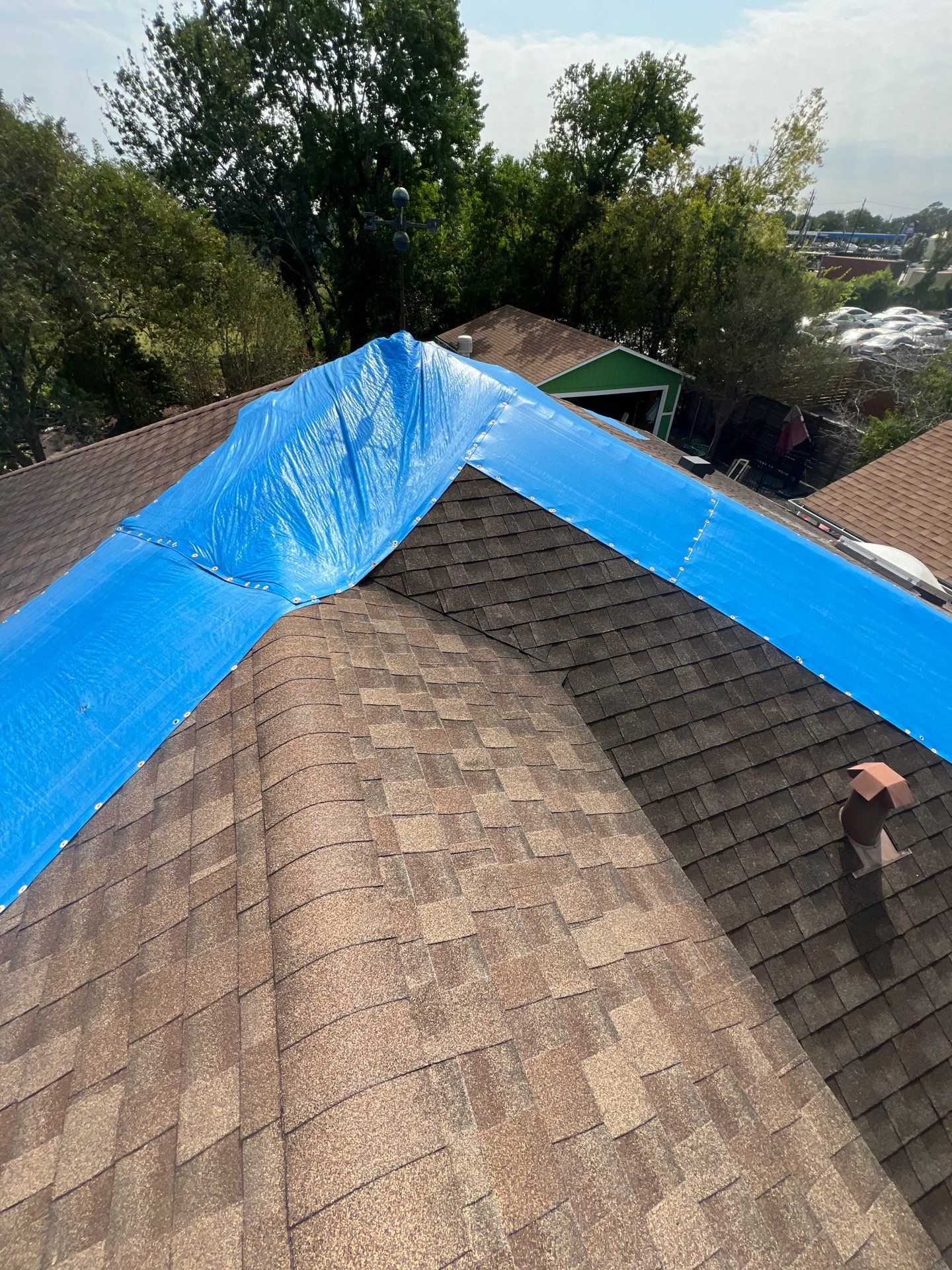 Residential Roofing Repair using Owen's Corning Duration (Lifetime) Shingles by Roof Repair Company