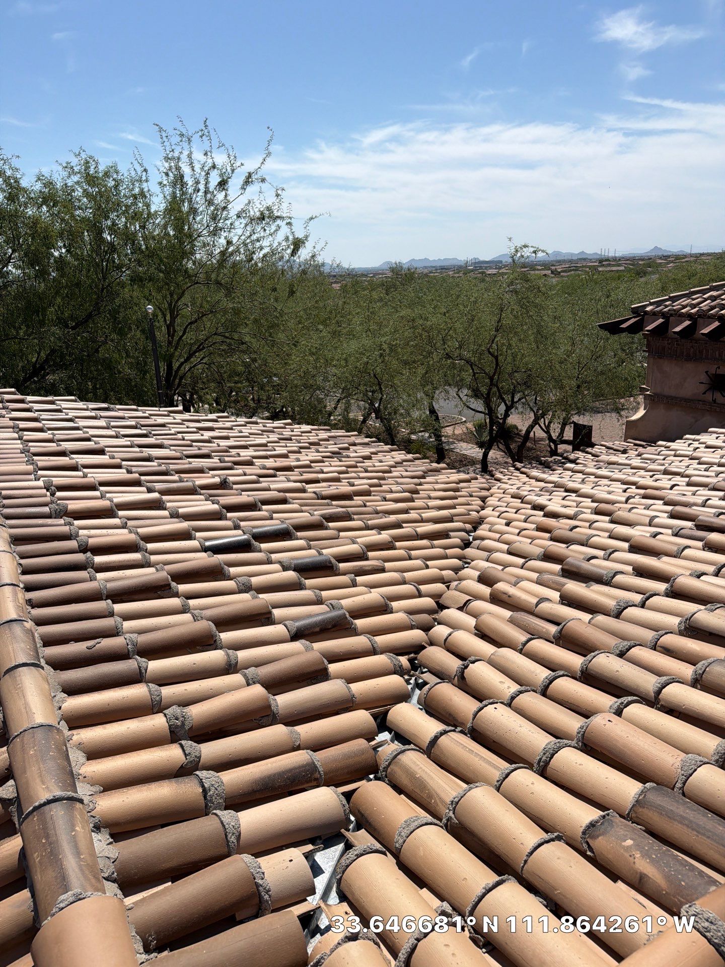 Project in Scottsdale, AZ by Saint Roofing