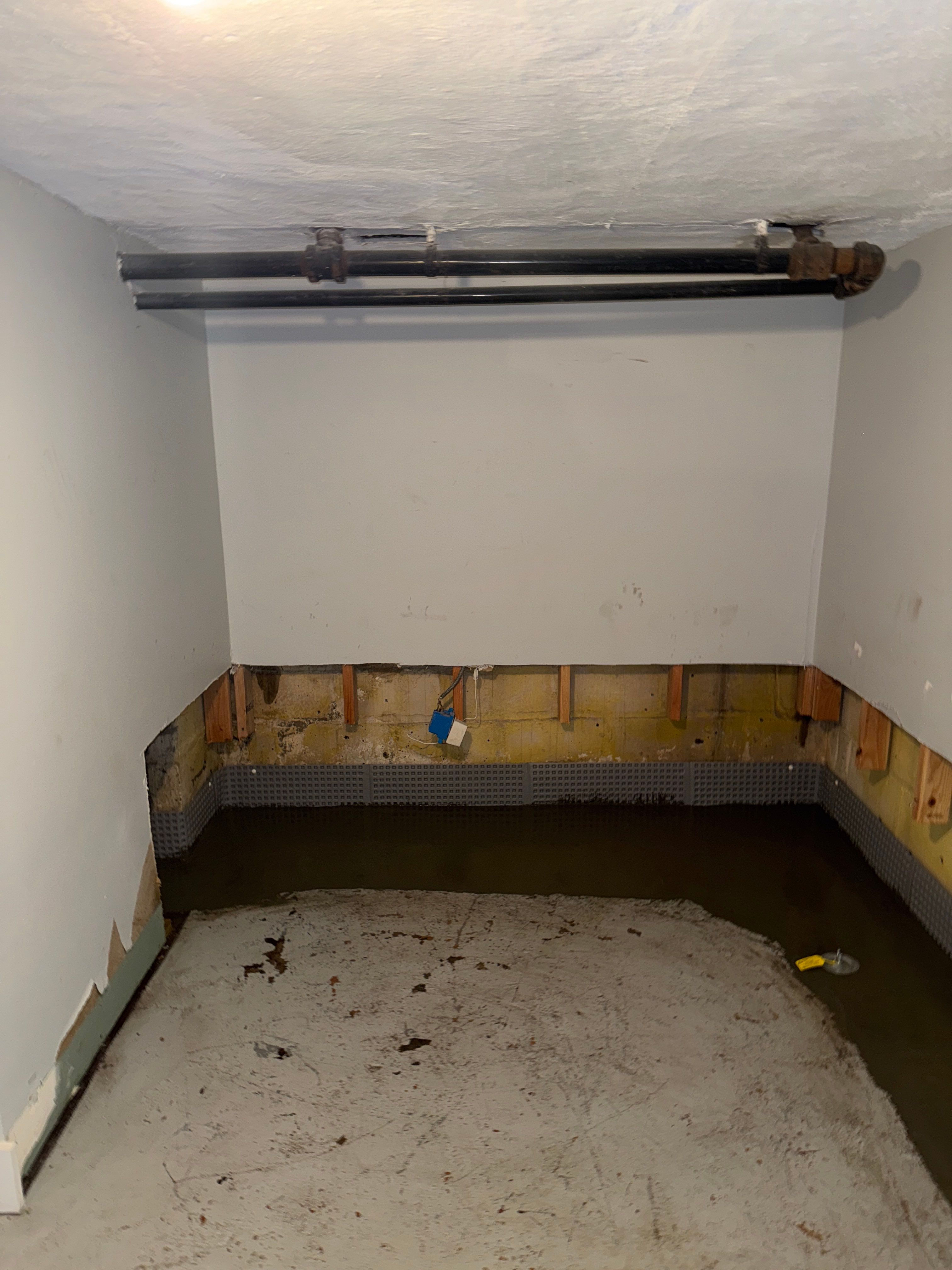 Interior French Drain West Orange NJ by Pure Service Pro, LLC 