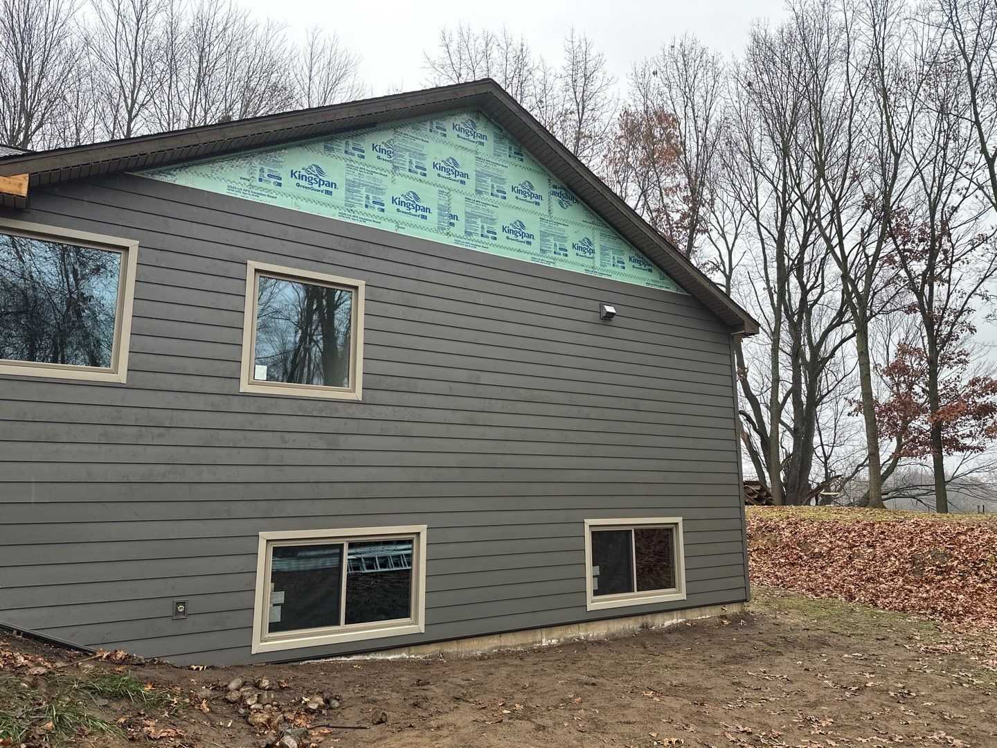 Siding Replacement using Alside S7 Cedar Mill Grain Composite by 180 Contractors
