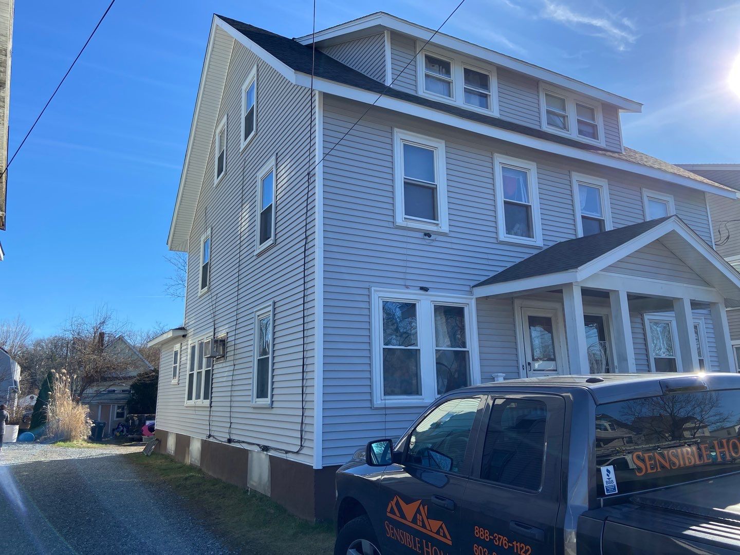 Residential Roofing Installation using GAF Timberline HDZ by Sensible Home Solutions