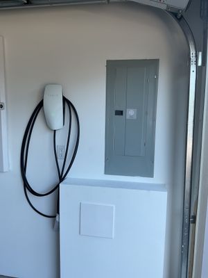 Garage-Based Tesla Charger Installation by ZAM