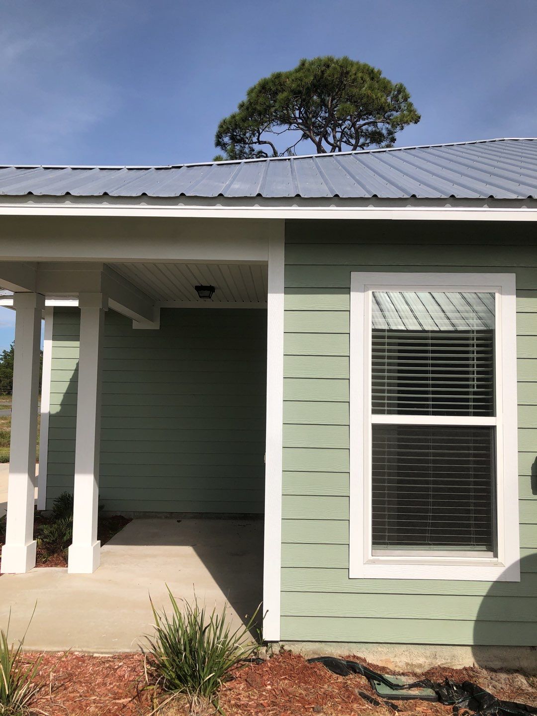 White K-Style Gutter Installation by Gutter Professors
