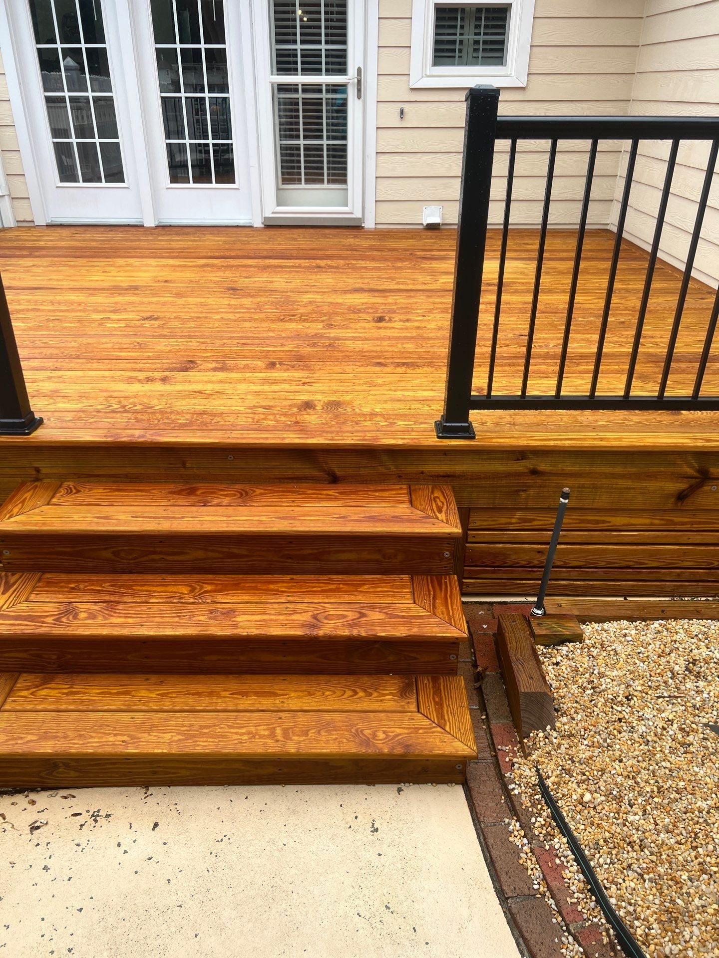 Weathered Deck using Wood Sealant by DuraSeal