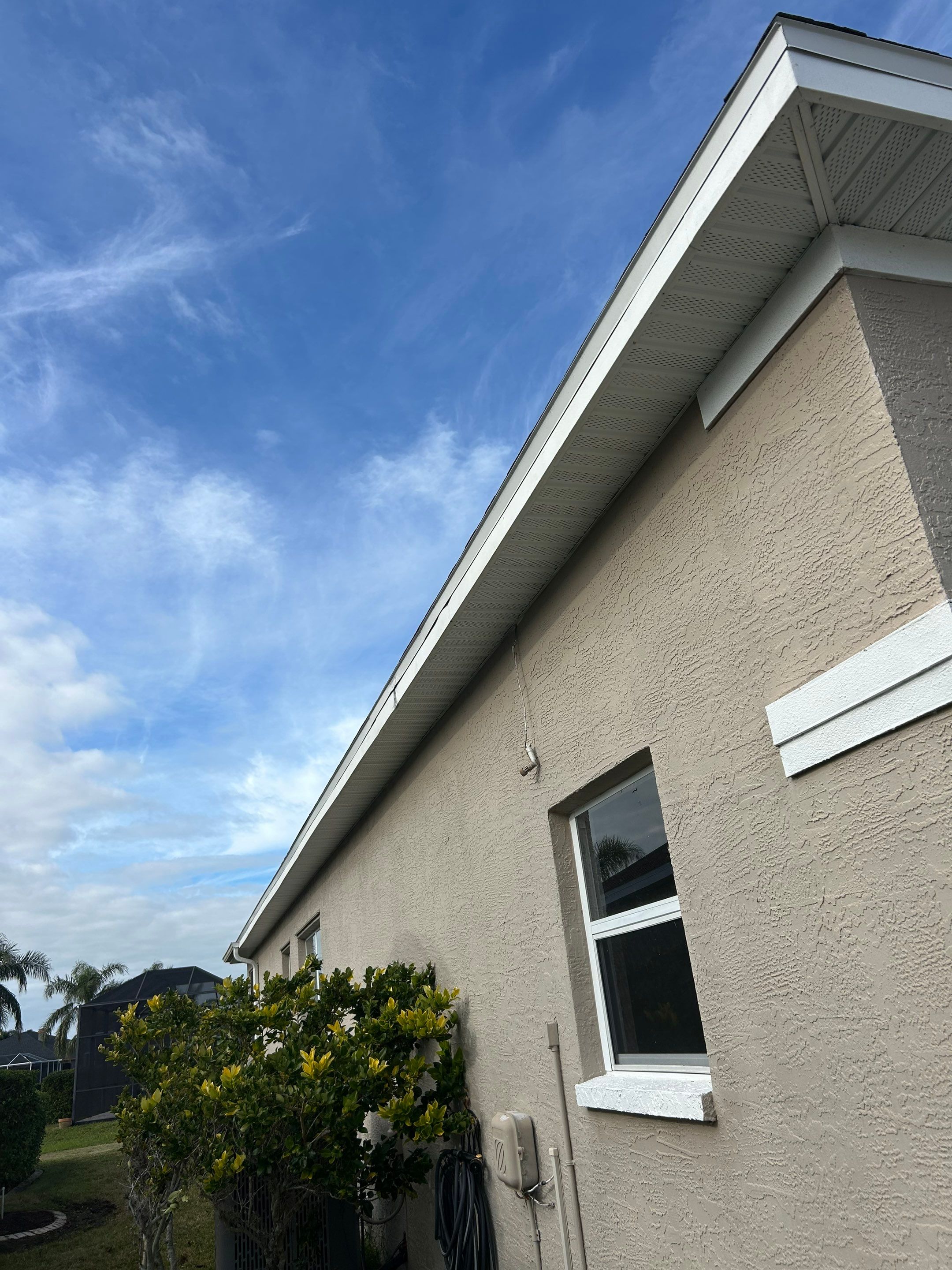 Replace All Existing Soffit in Sarasota FL by Gutter Professors
