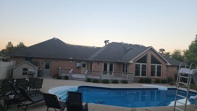 Residential Roofing Installation using GAF Timberline HDZ Weathered Wood