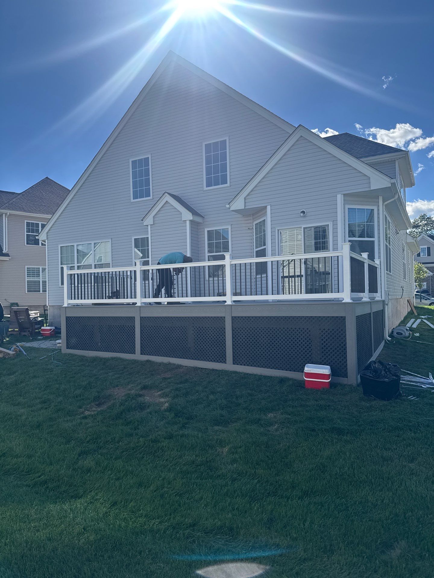New Deck in Hillsborough Township, New Jersey by deck guardian