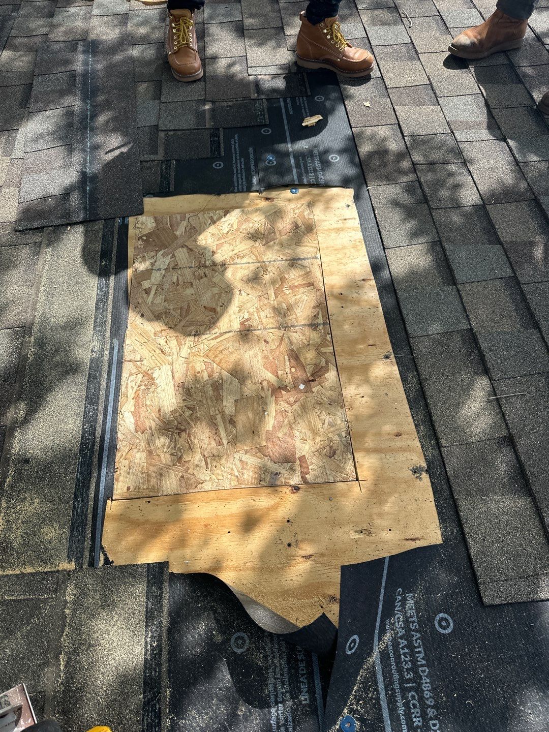 Residential Roofing Repair using Owen's Corning Duration (Lifetime) Shingles by Roof Repair Company
