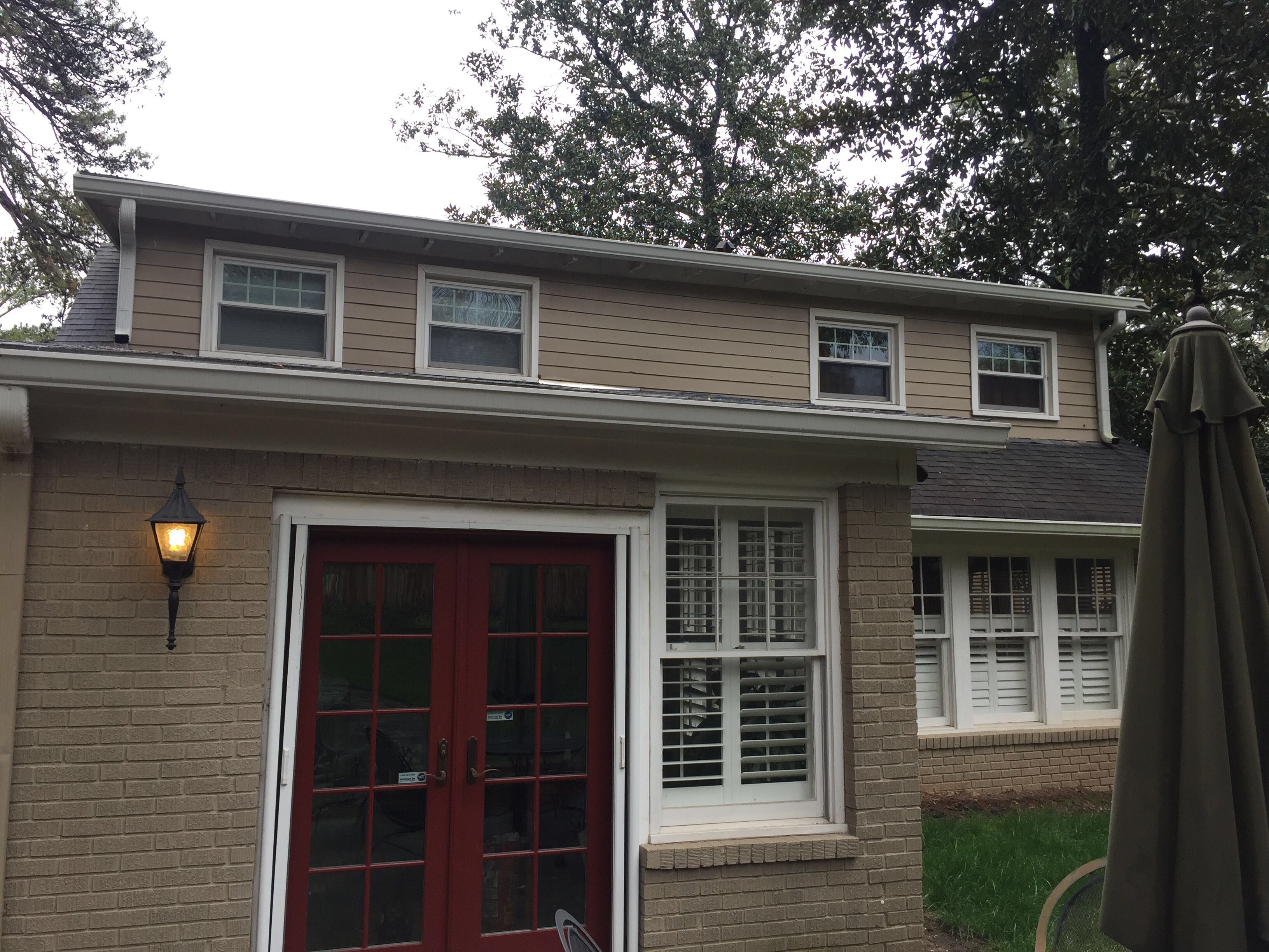 Custom Shingle Siding Installation and Brick Painting in Atlanta by Swift Home Renovations