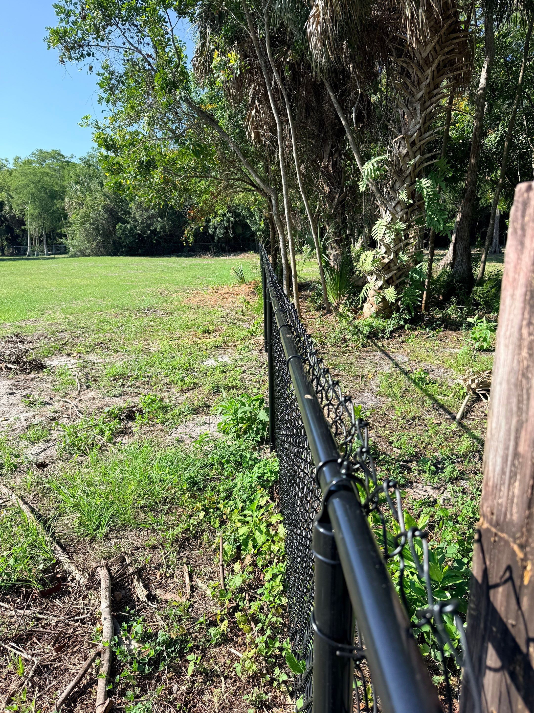 Chain Link Fence in Naples by True Fence LLC