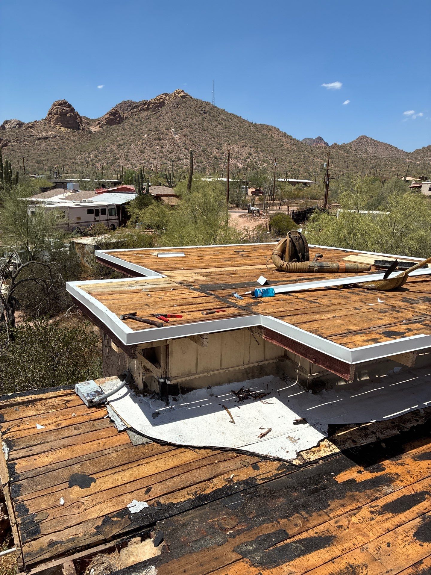 Low Slope Roofing using Flat Roofing by Weather-Tite Roofing