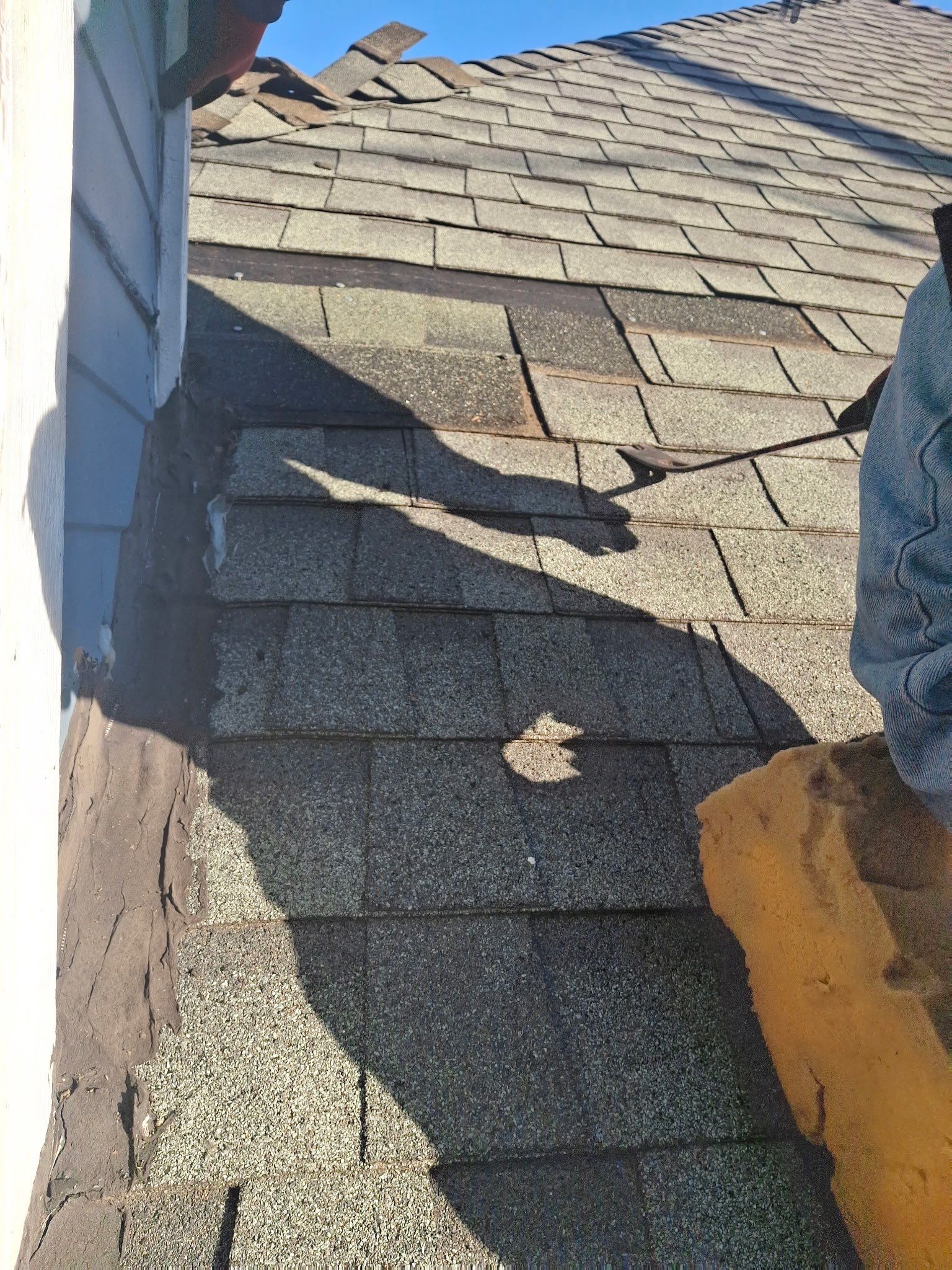 Chimney Rebuild by Joe Hall Roofing Inc