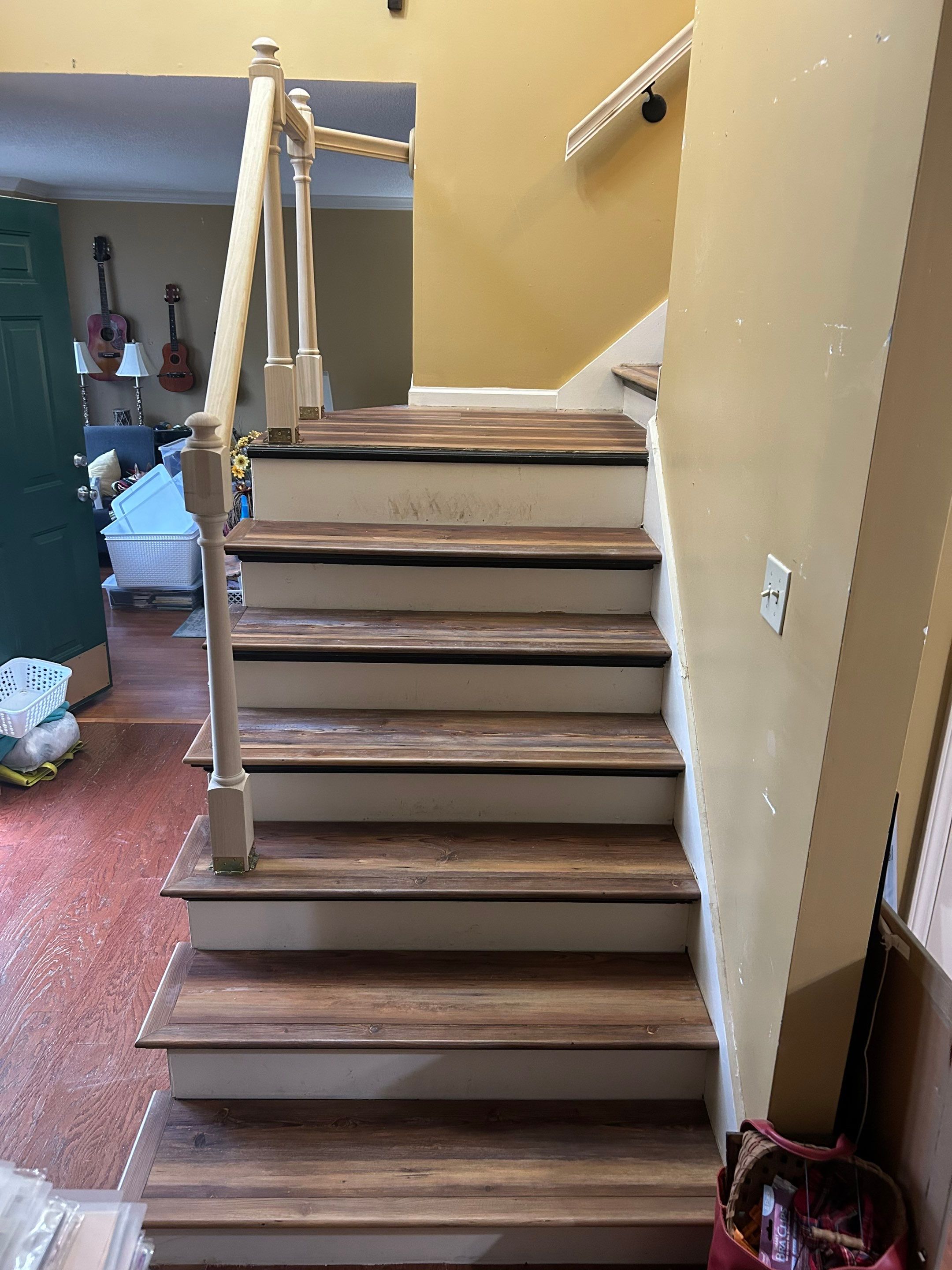 Staircase Remodel by Wolf Hills Restoration