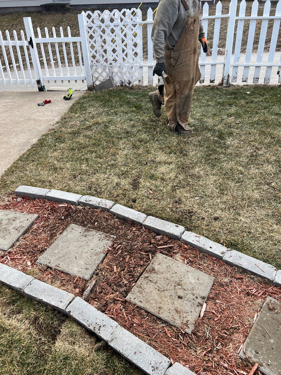 Bowing Wall using Fortress Invisibeams  by ACE Waterproofing & Basement Solutions