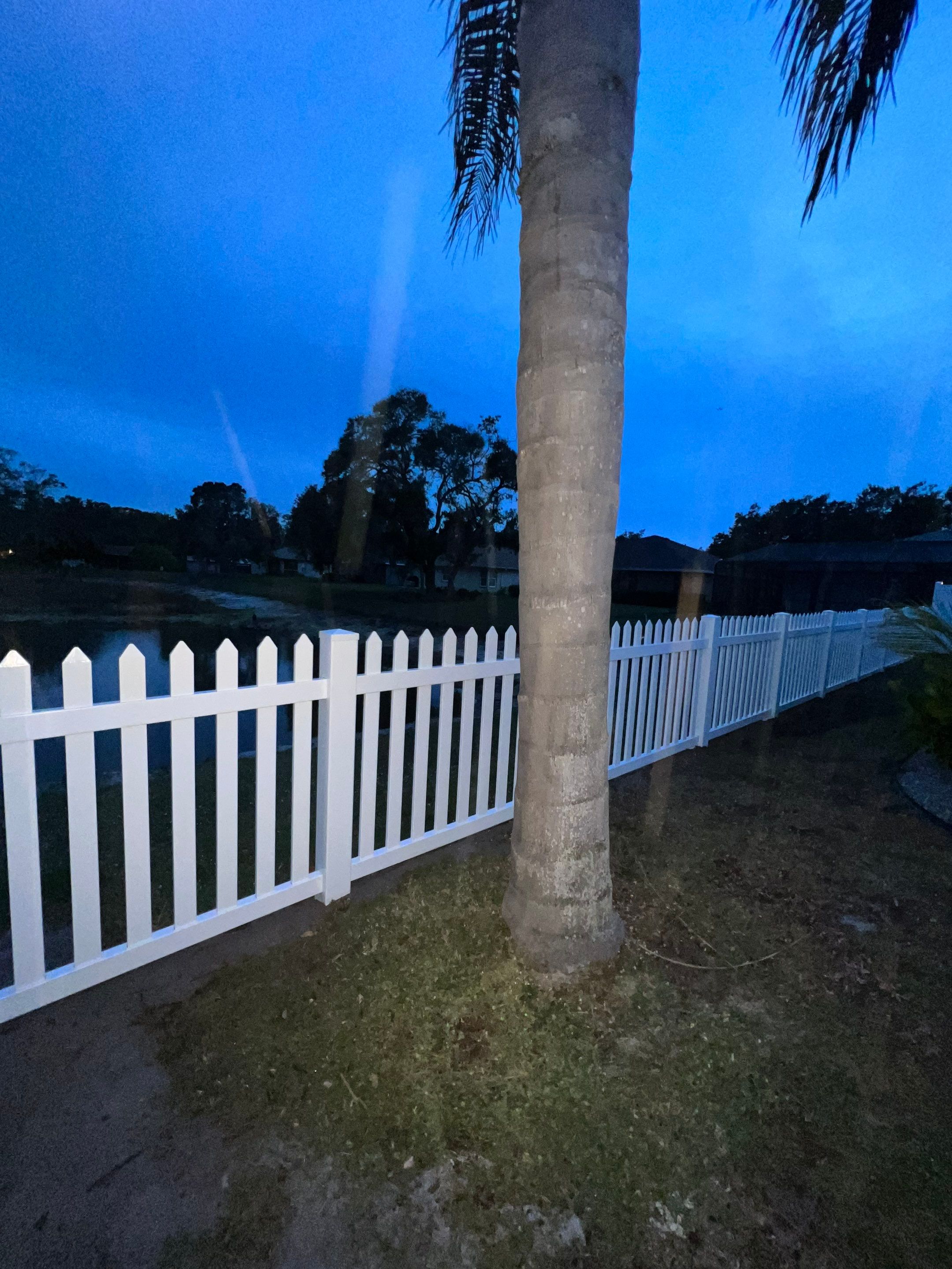 Vinyl Fence Installation using Open Picket Style Fence by Asap fence and gates, LLC