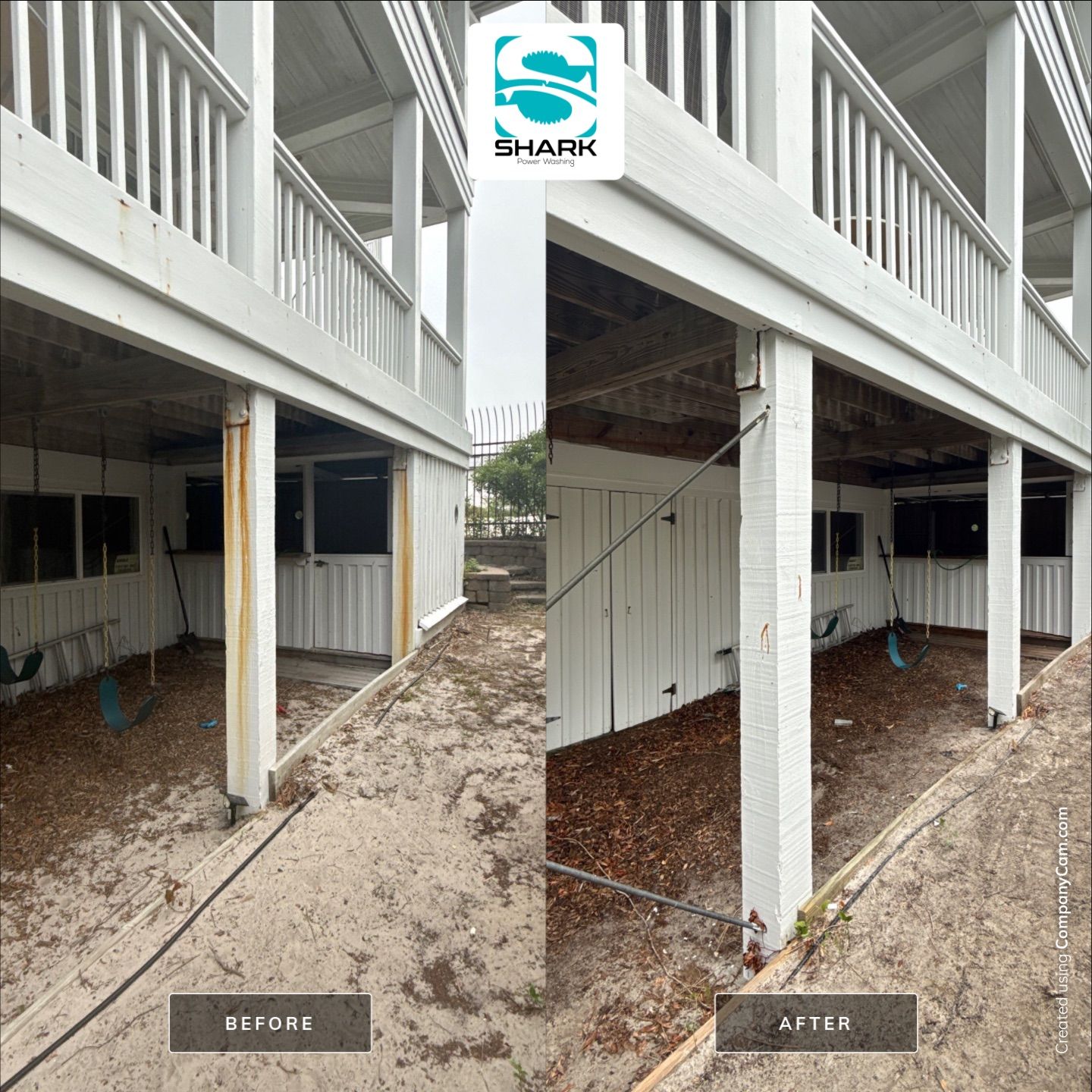 House Washing in Wrightsville Beach by Shark Power Washing
