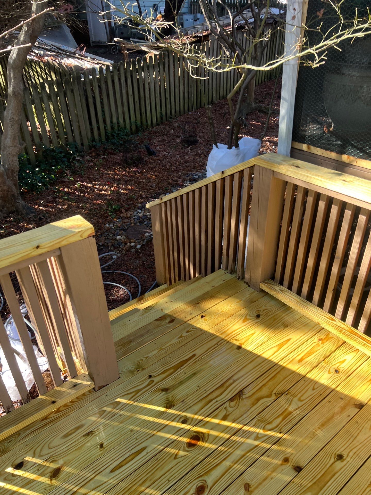Coated Deck using Wood Sealant by DuraSeal