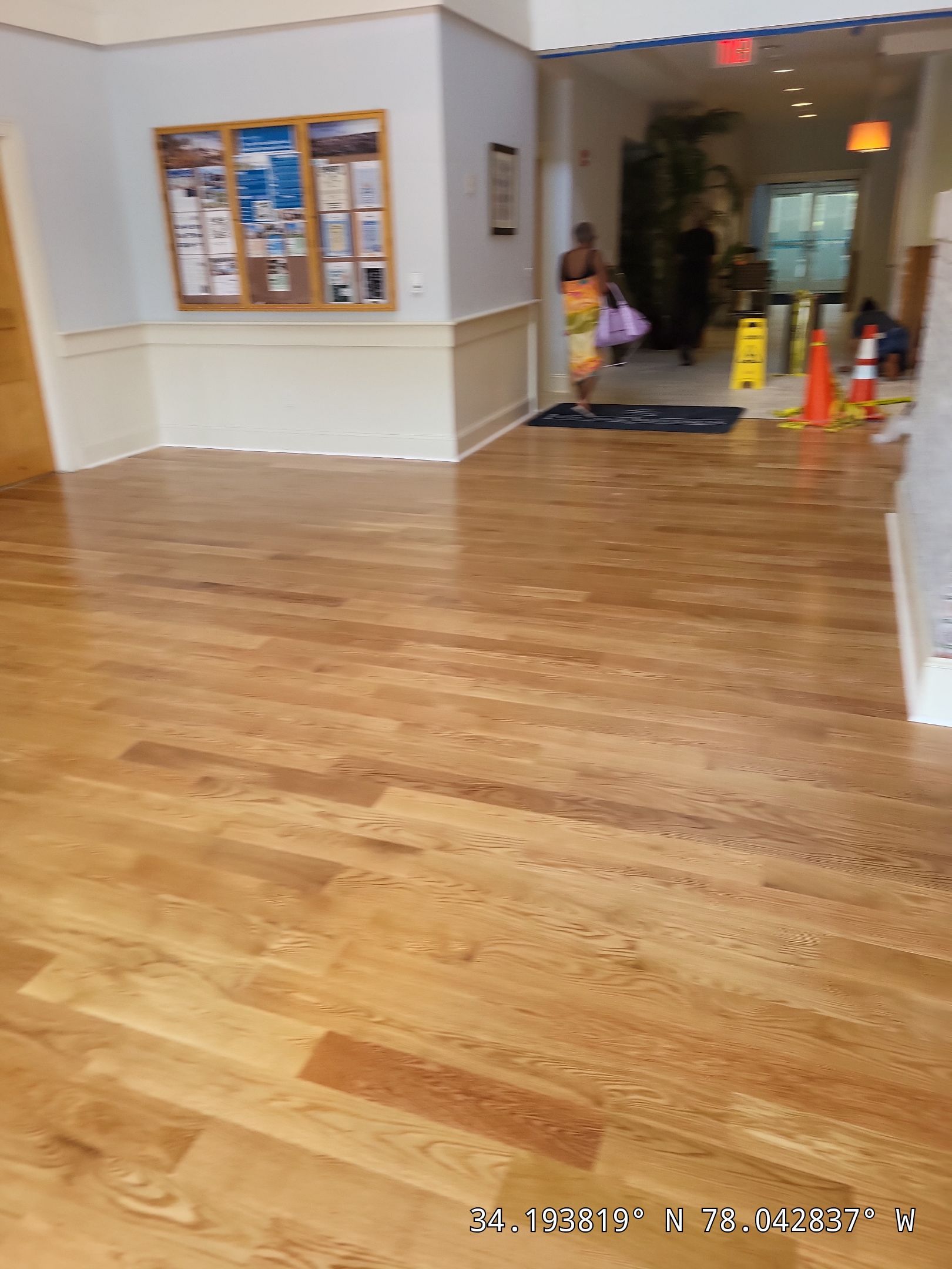 Brunswick Forest Fitness Center Commercial Flooring & Cabinet Remodel in Leland, NC by RGR Construction and Roofing, LLC