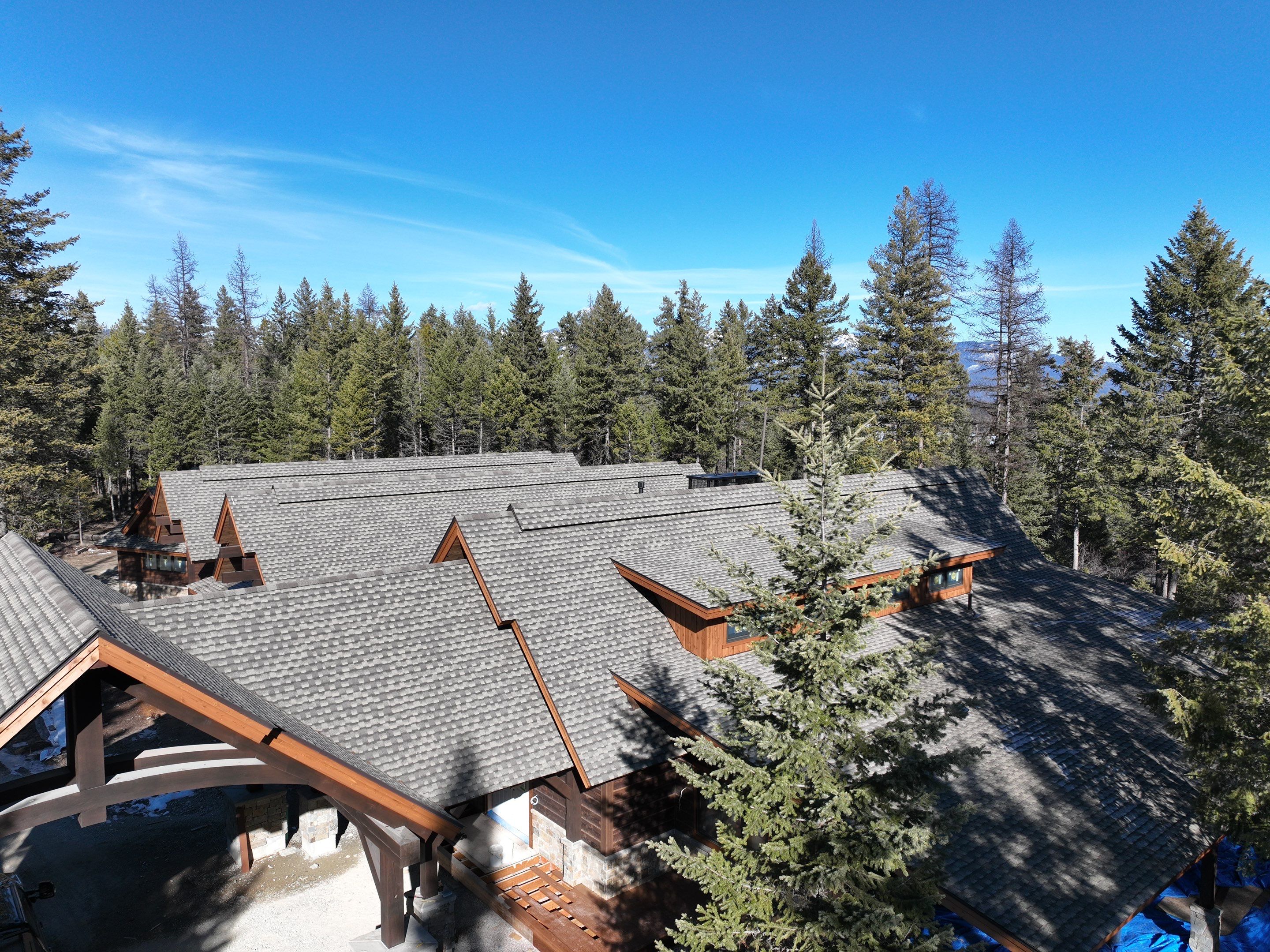 UHDZ Whitefish Hills - Weathered Wood by Montana Roofing Solutions