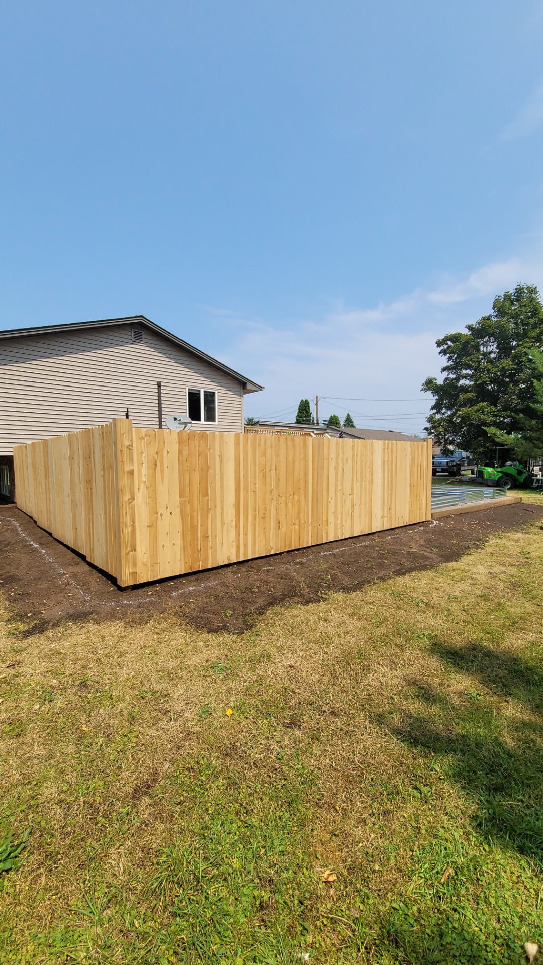 Multi-Level Cedar Deck by Anchor North Property Services