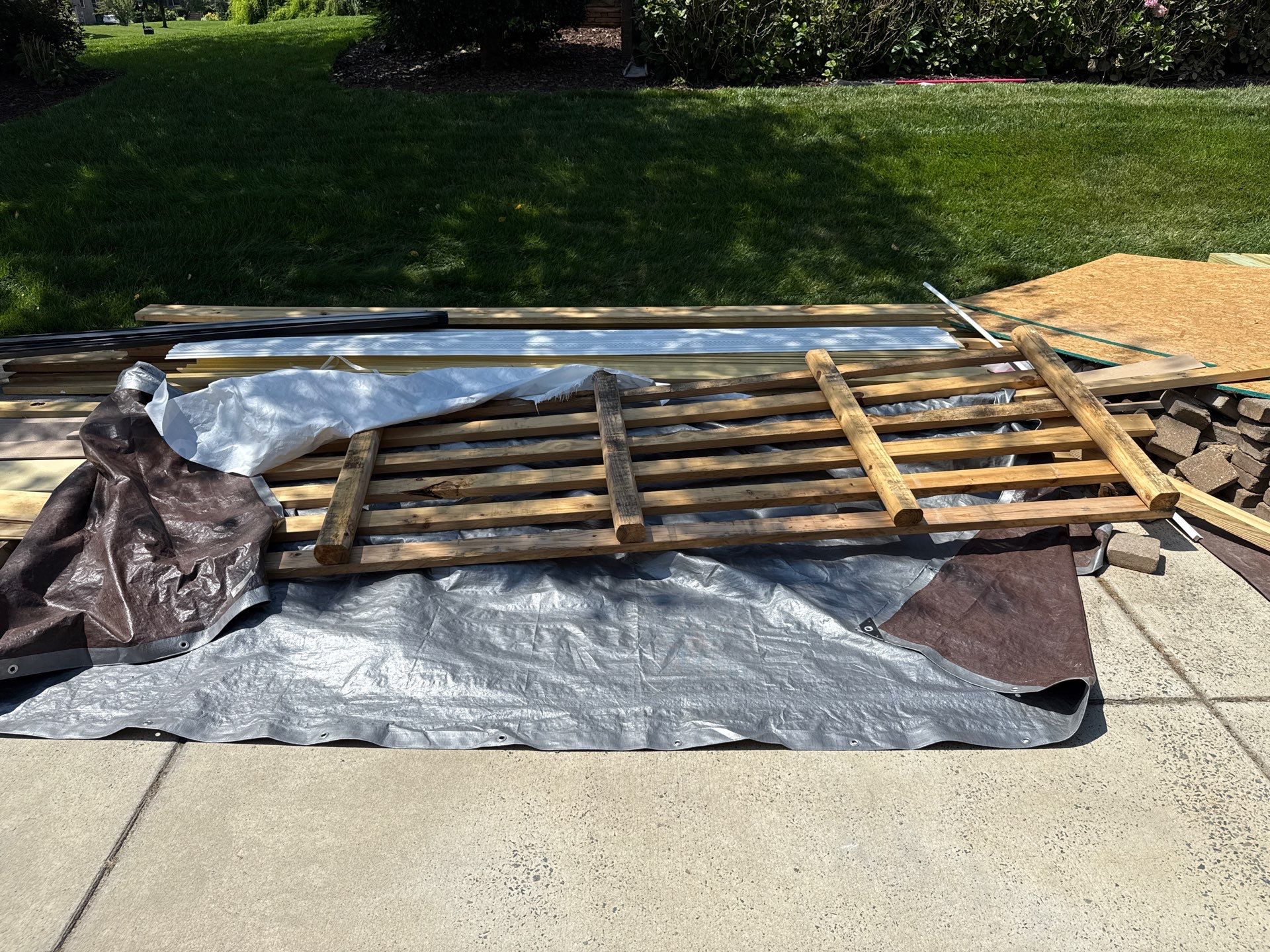 Project in Matthews by Badger Hauling