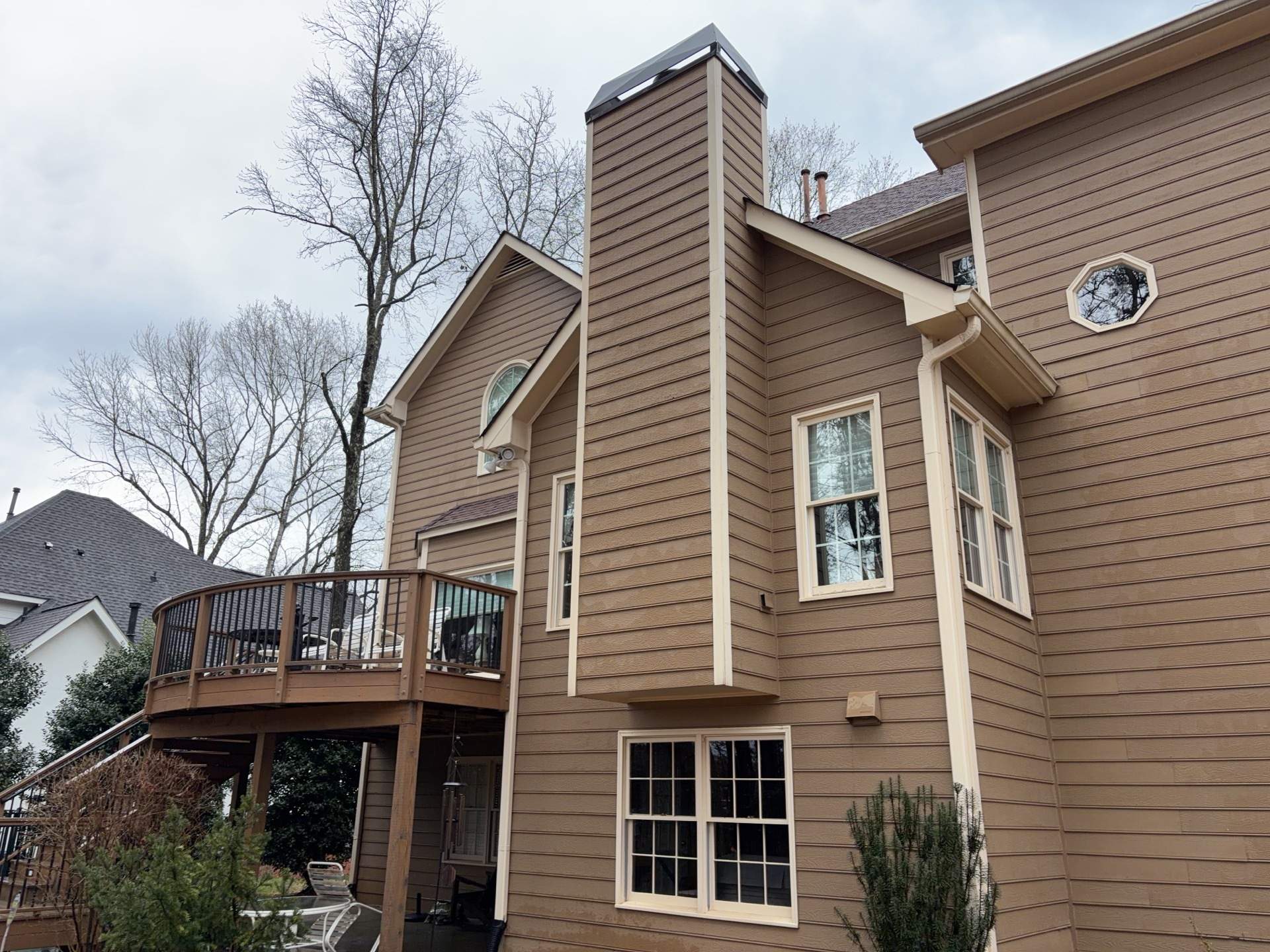 Alpharetta, GA Siding Replacement and Deck Stain by Nelson Exteriors