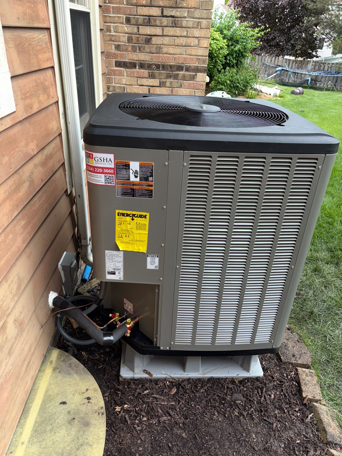 Lennox EL297V Furnace & EL21KLV Heat Pump Installation – Buffalo Grove, IL by GSHA Services LTD