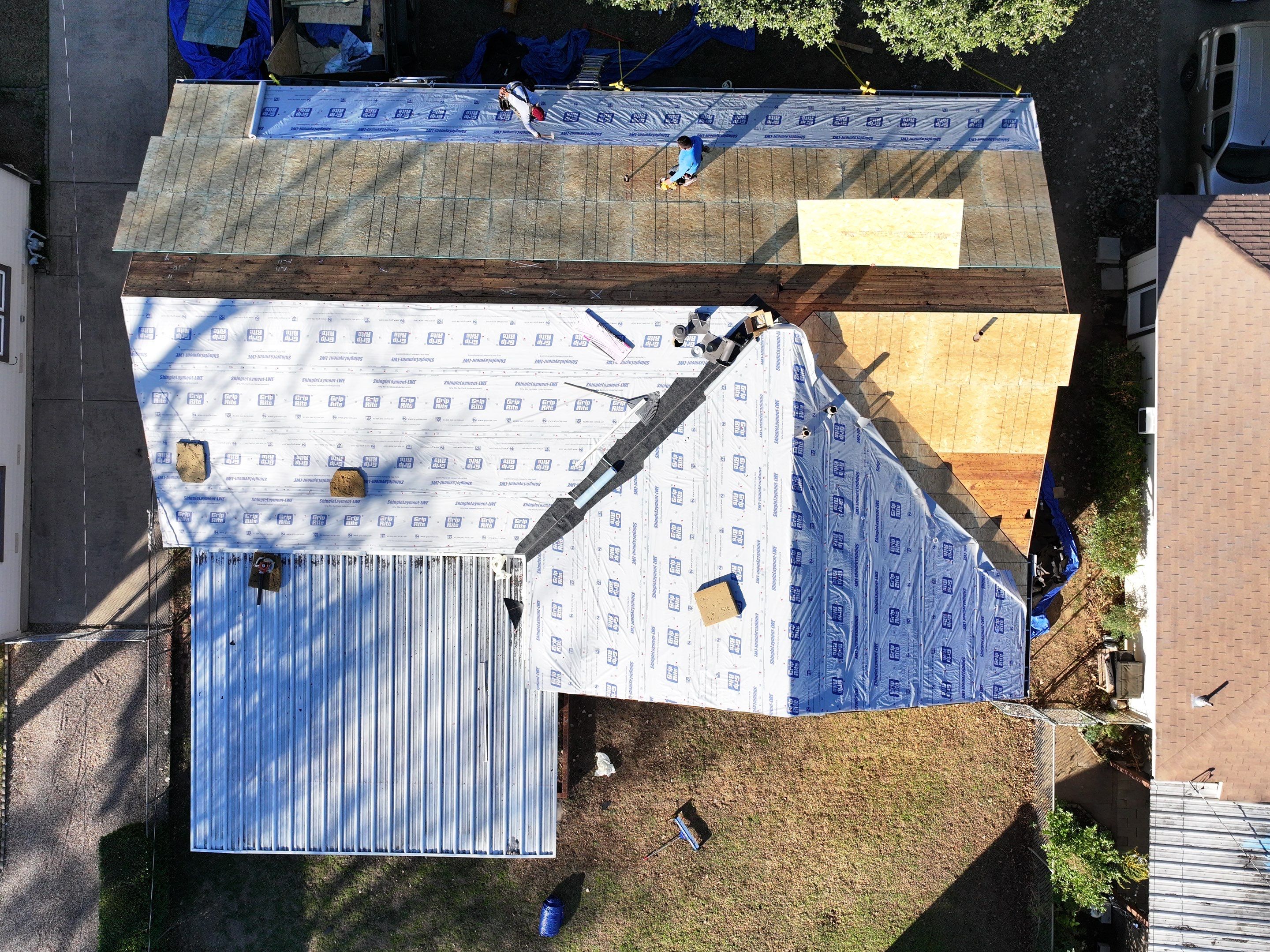 Owens Corning Duration Harbor blue, New Decking!!! by Becker Roofing and Exteriors