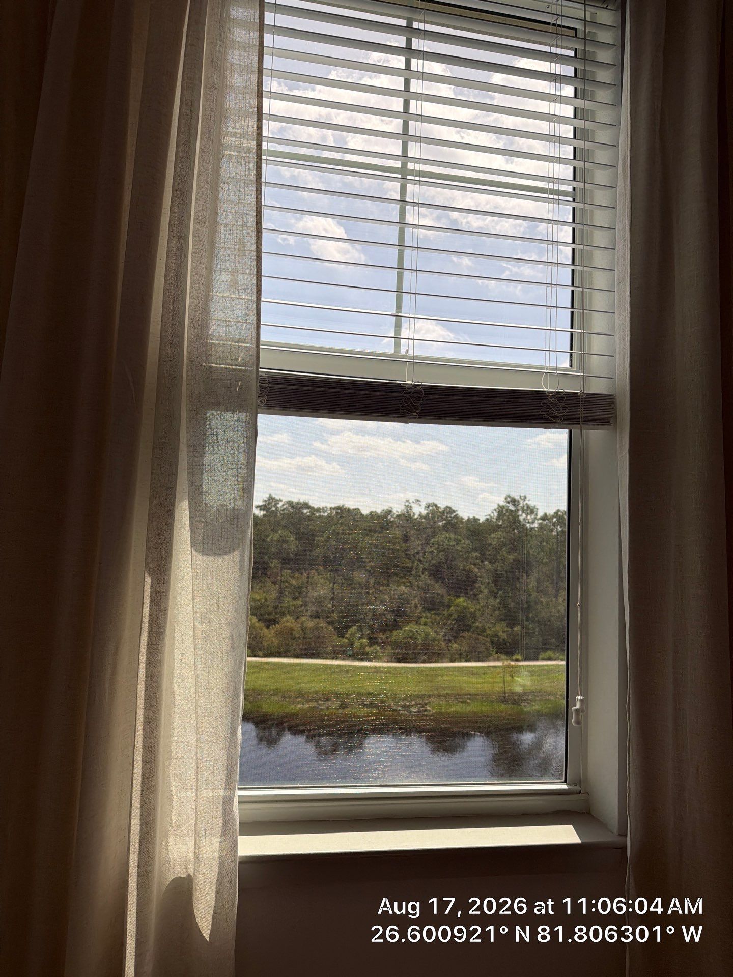 Residential Window Treatment and Interior Finishing in Fort Myers by CompanyCam Sales Demo