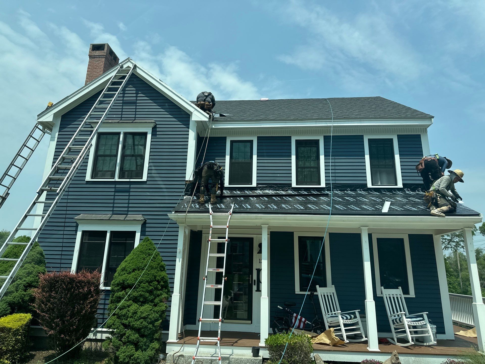 Roof Replacement in Amesbury, MA by Mighty Dog Roofing of Greater Middlesex County