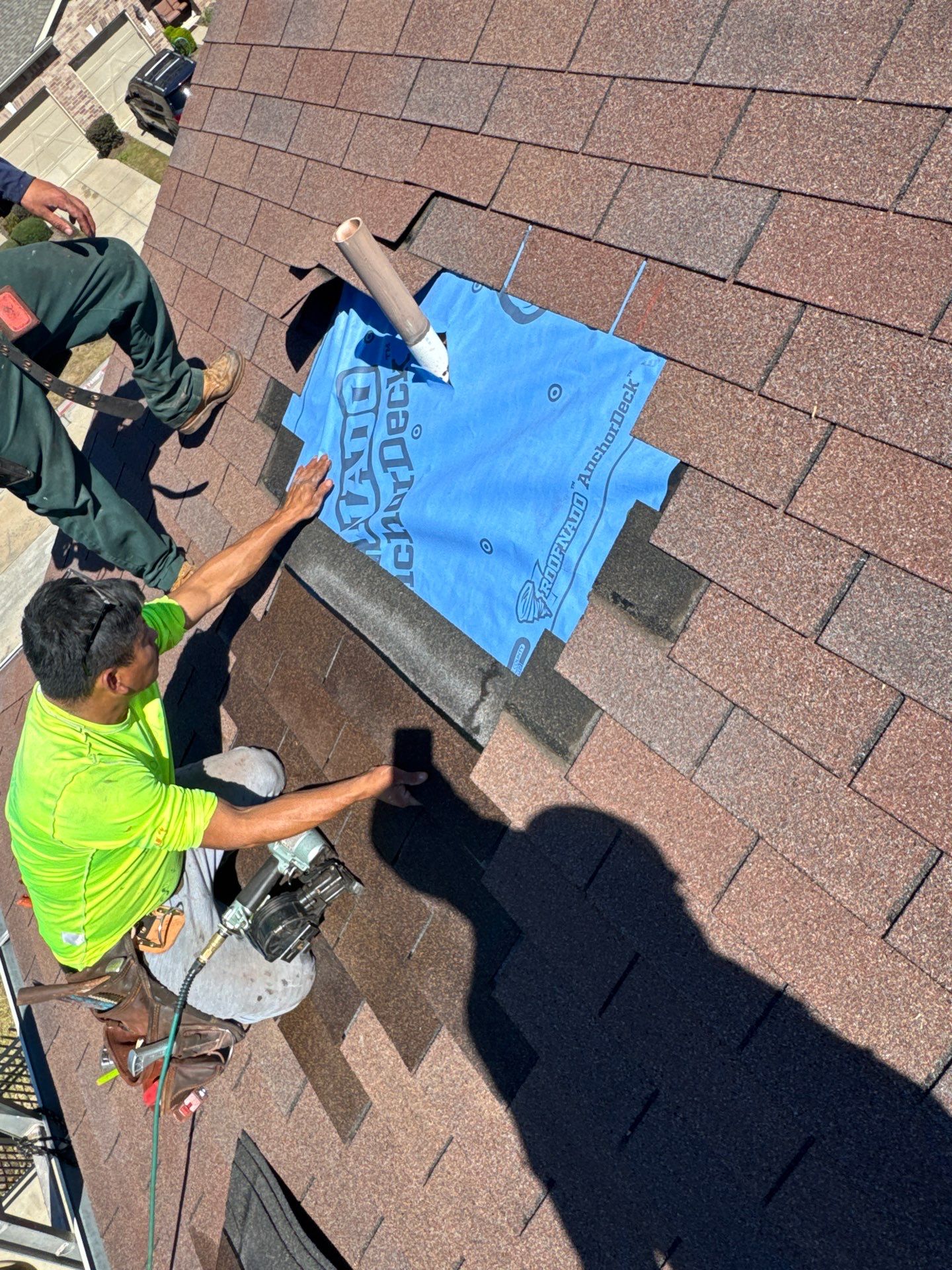 Project in Tomball by Proud Roofing