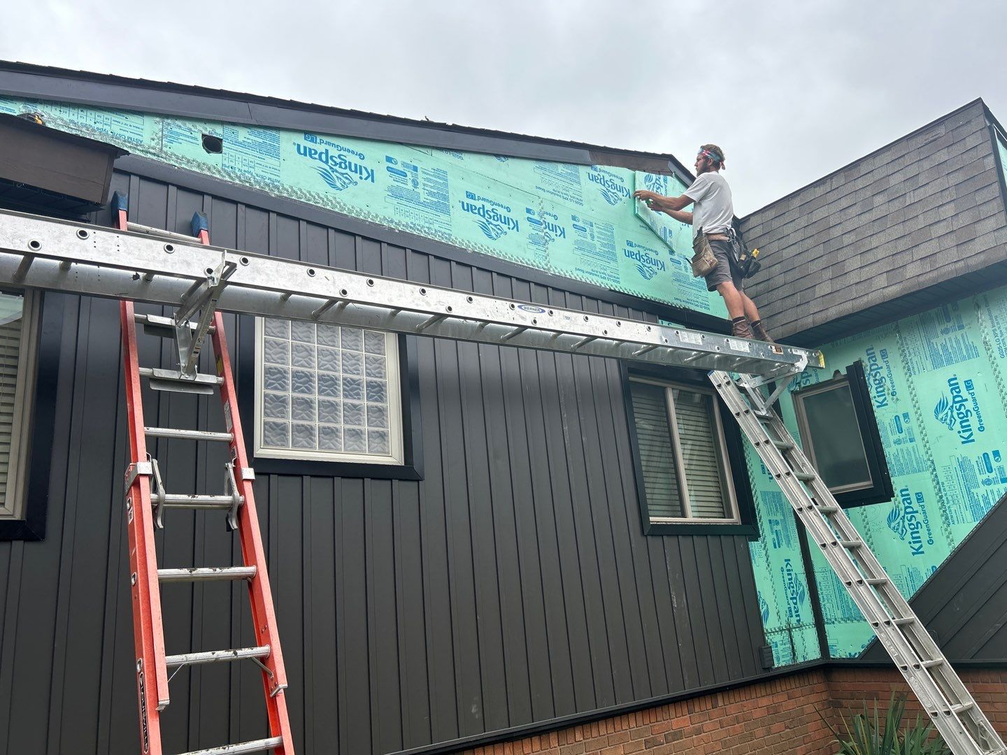 Siding Replacement using Alside 7" B&B by 180 Contractors