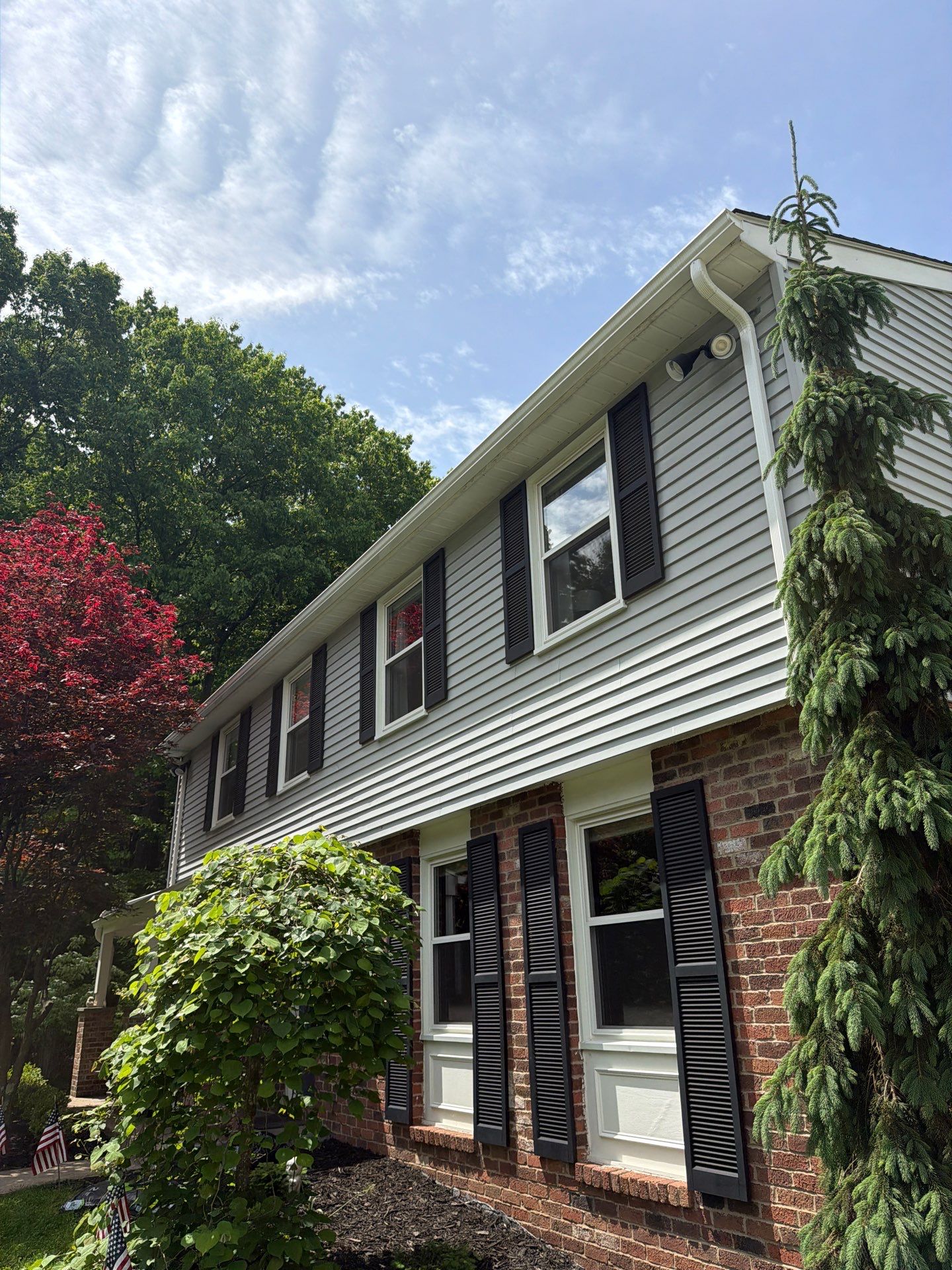 Ascend Siding Replacement and Custom Cedar Porch Renovation in Allison Park by Ideal Siding Pittsburgh