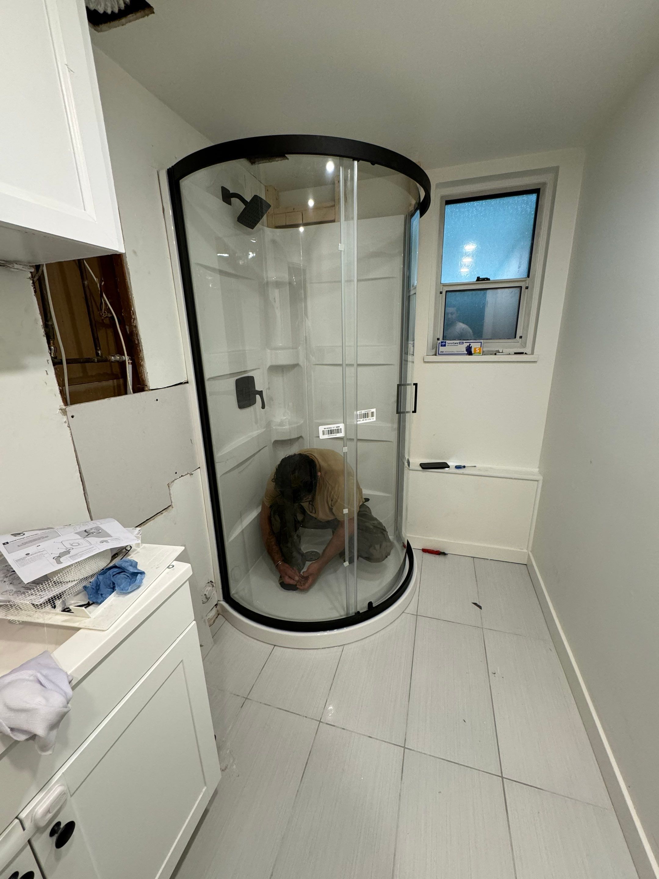 Bathroom Renovation  In West Vancouver by YVR Construction Group