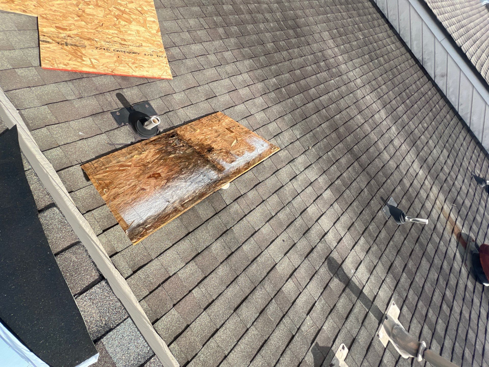 Residential Roofing Repair using Owen's Corning Duration (Lifetime) Shingles by Roof Repair Company