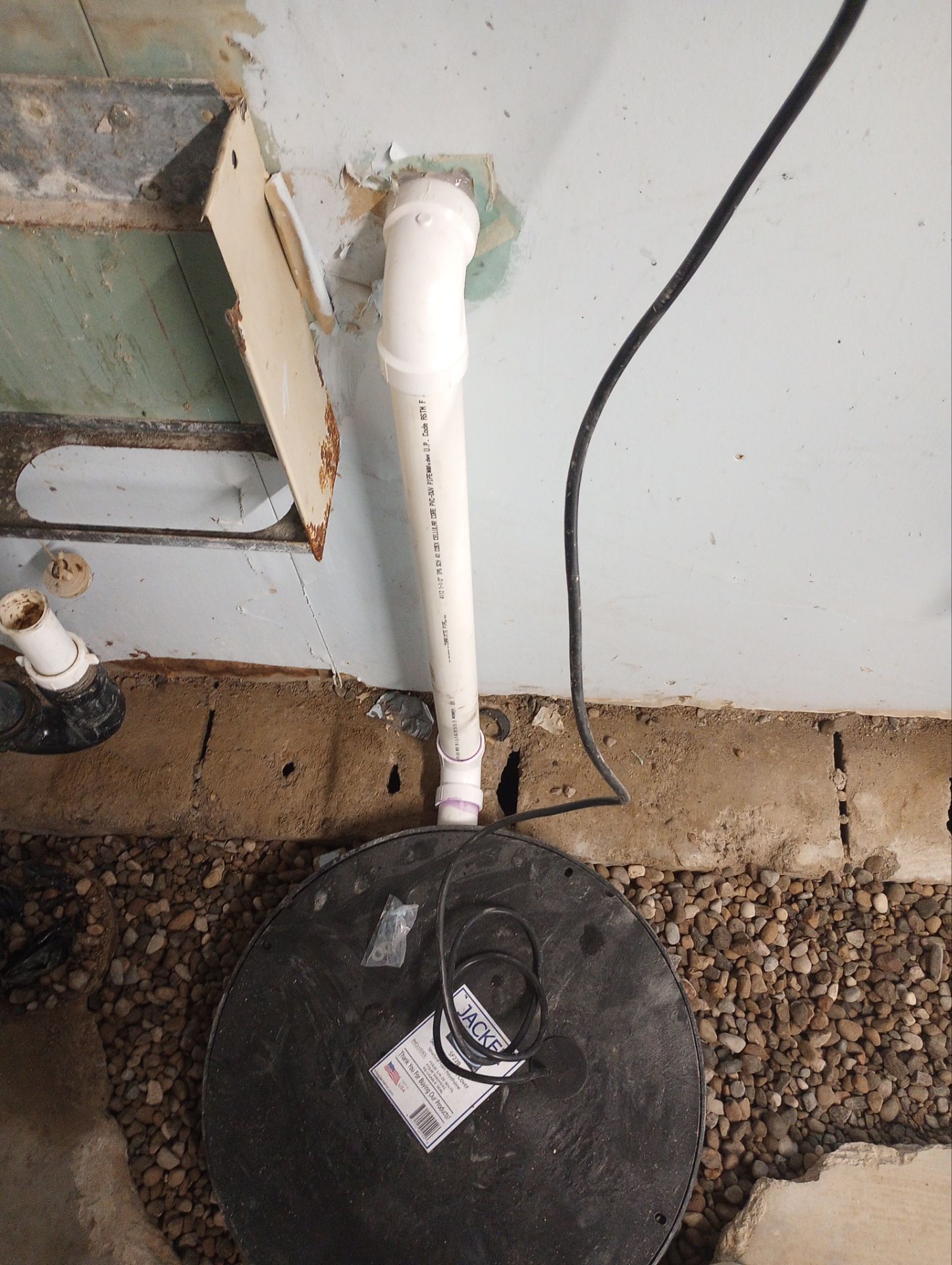 Correcting an Improper Installation for Alan in Chanhassen by Waterproofing Northeast