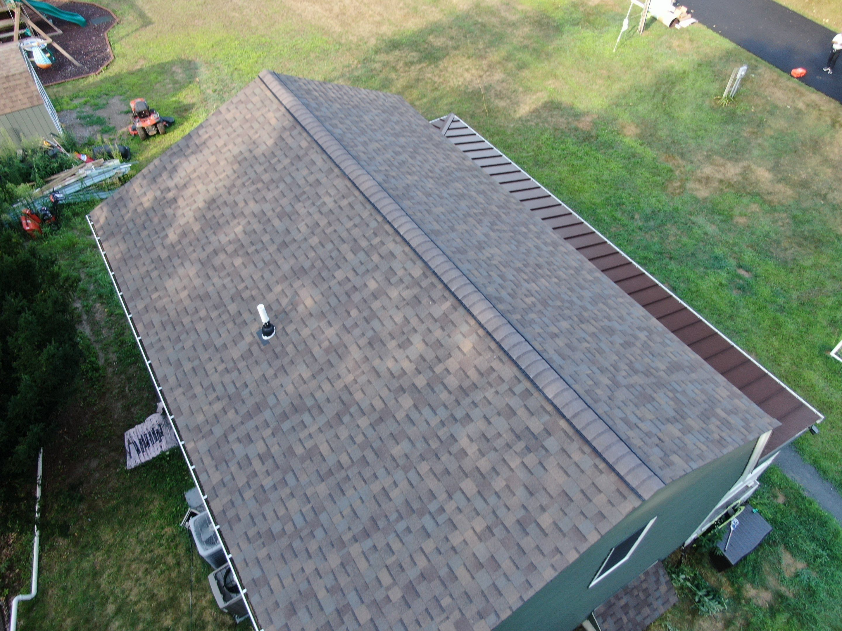 Full Roof Replacement & Farmers Porch Restoration – Asphalt + Standing Seam Metal by Mighty Dog Roofing of Greater Middlesex County