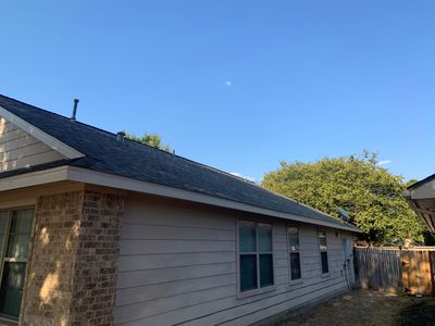 AMIG approved this roof for wind damage, fascia painting, and window work.