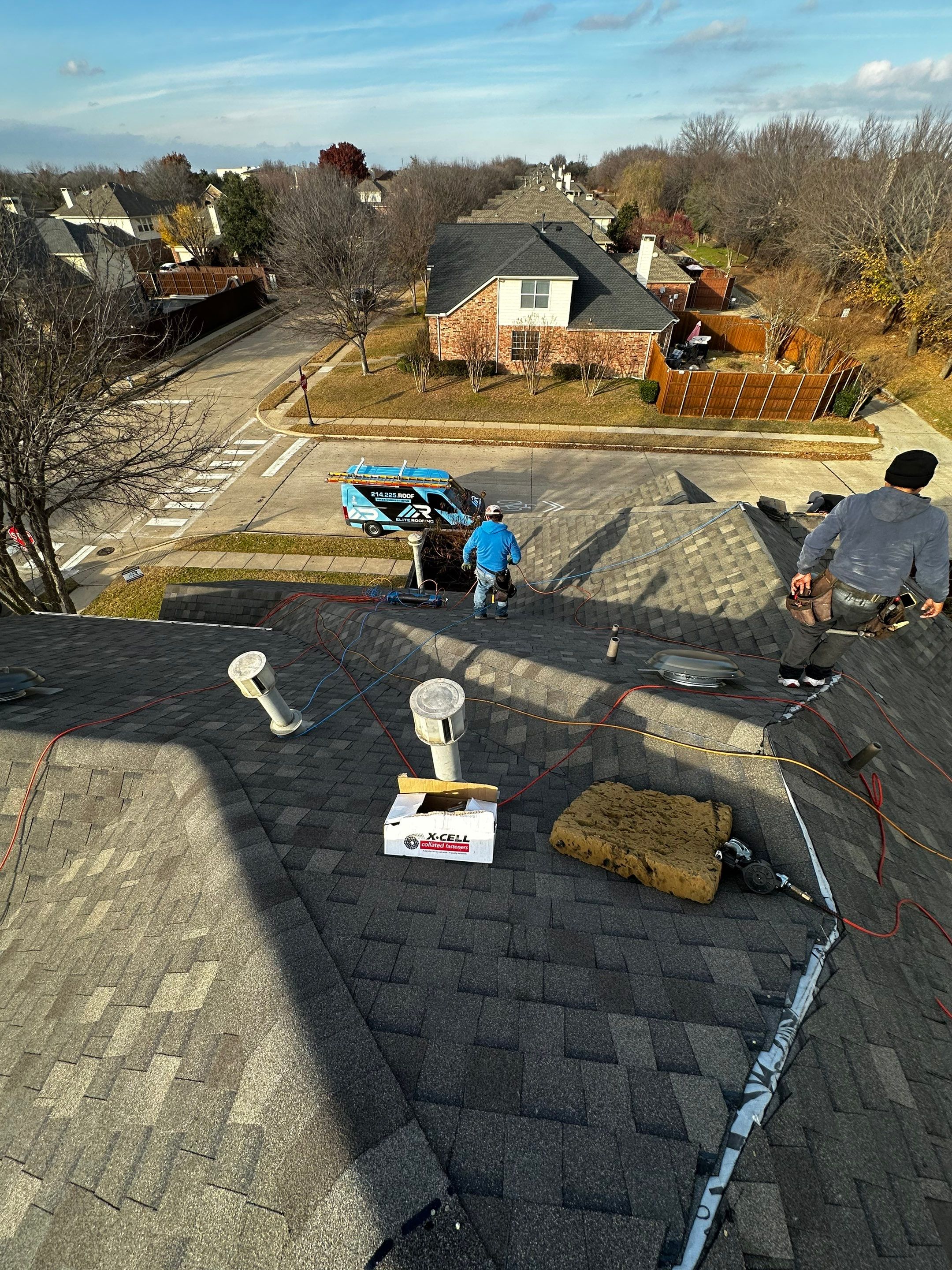 Residential Roof Replacement using ATLAS PINNACLE IR - Weathered Wood by Elite Roofing LLC