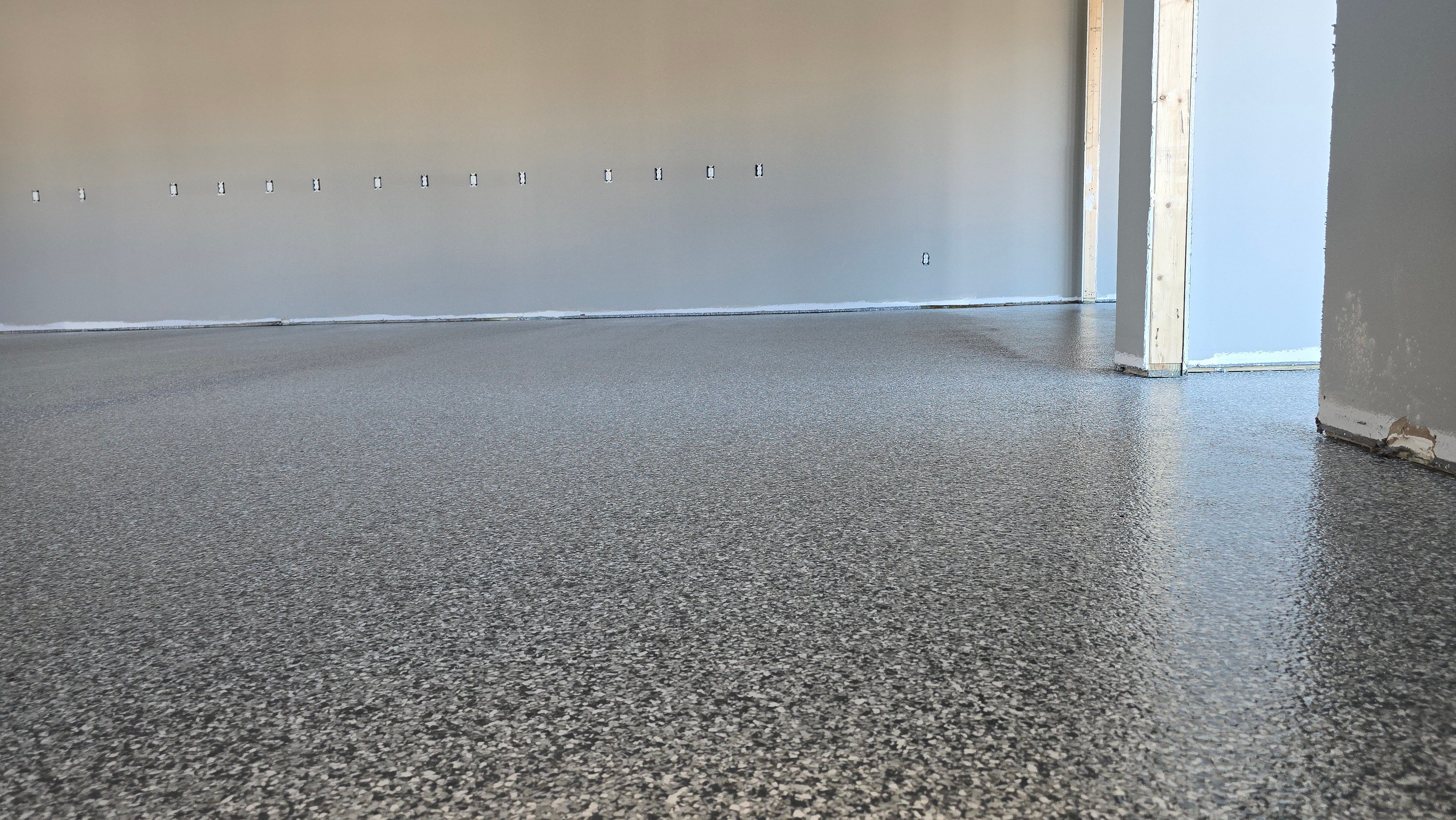 Commercial Space Upgraded Using Gravel by Elite Floor Solutions